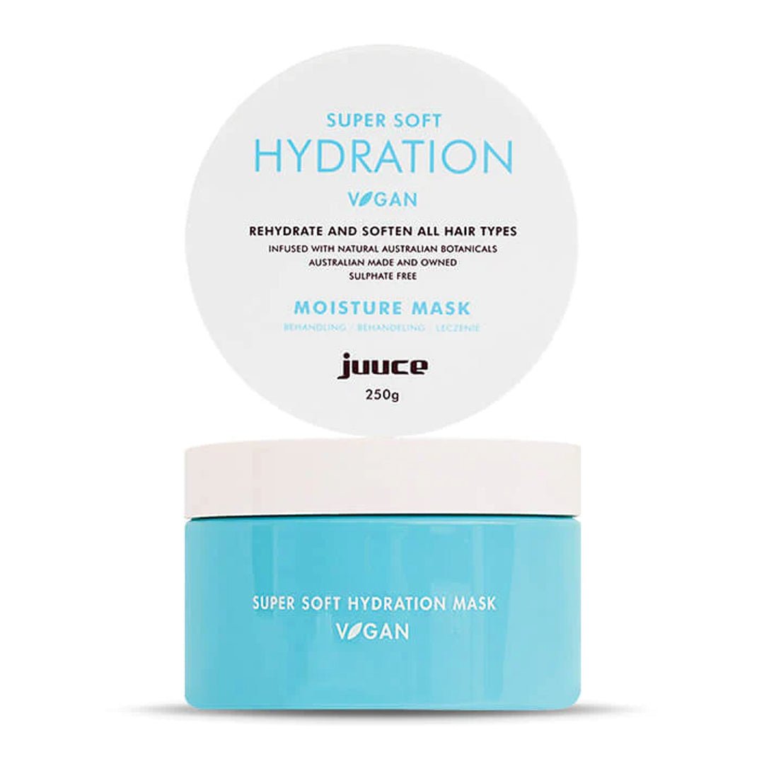 Juuce Super Soft Hydration Moisture Mask 250g - Deep Hydrating Facial Mask for Dry Skin - Perfect for Nighttime Skincare & Spa Days