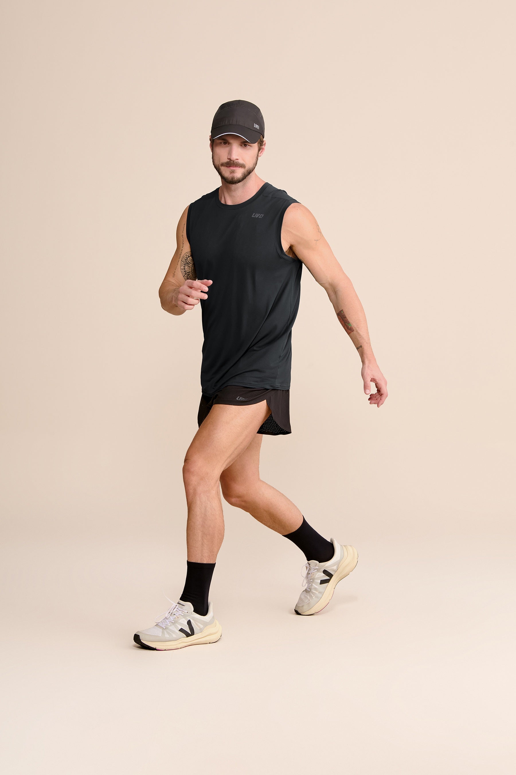 3-Pack Nylon Tech Running Shorts for Men - Lightweight, Breathable & Quick-Dry - Perfect for Gym, Jogging & Outdoor Workouts