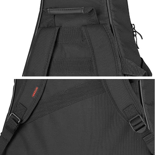 Premium Dual Electric Bass Gig Bag - Heavy Duty Padded Protection for Travel & Storage - Perfect for Musicians, Bands & Live Performances