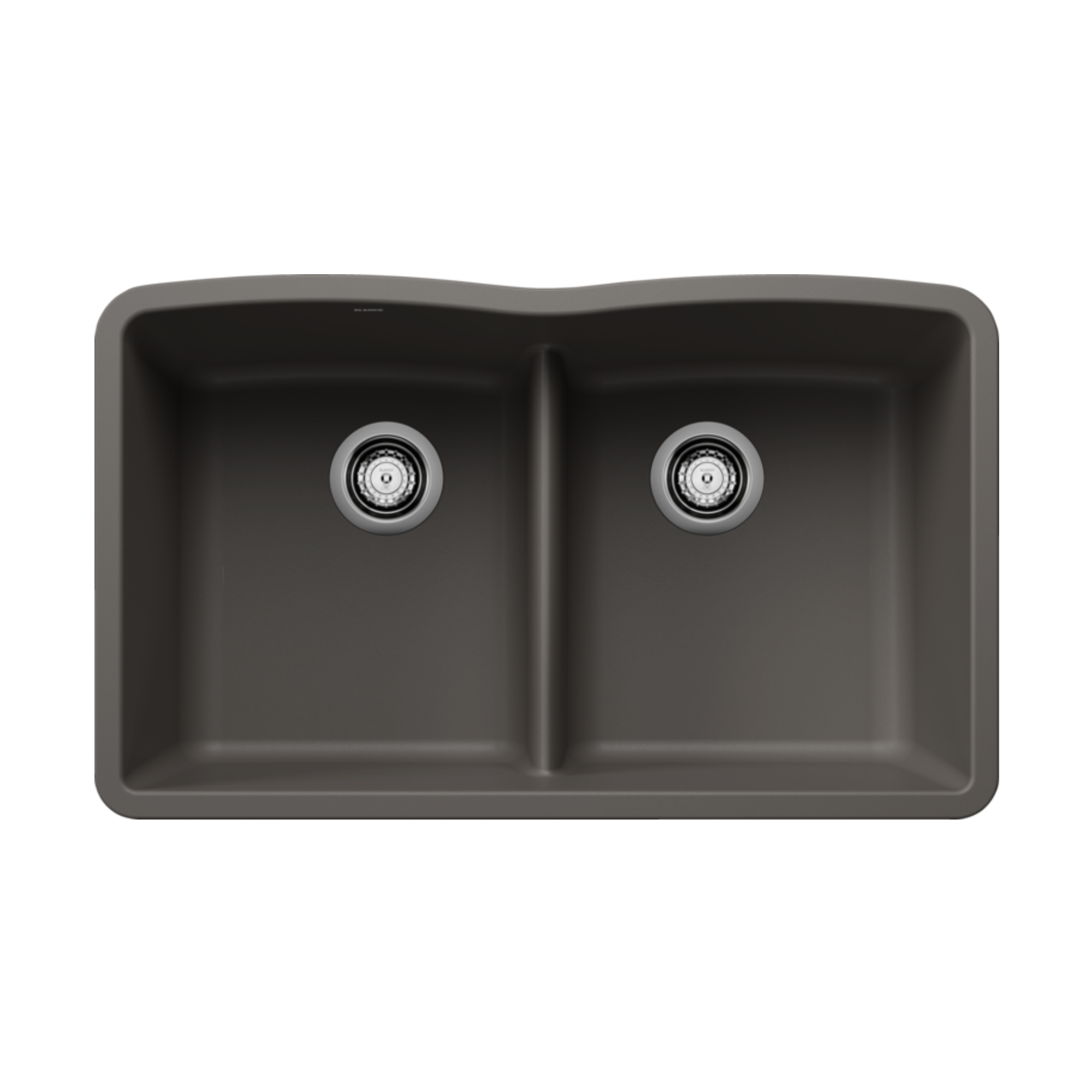 Blanco Diamond Equal Double Bowl Low Divide SILGRANIT Kitchen Sink - Durable & Stylish for Modern Kitchens | Perfect for Food Prep & Cleanup