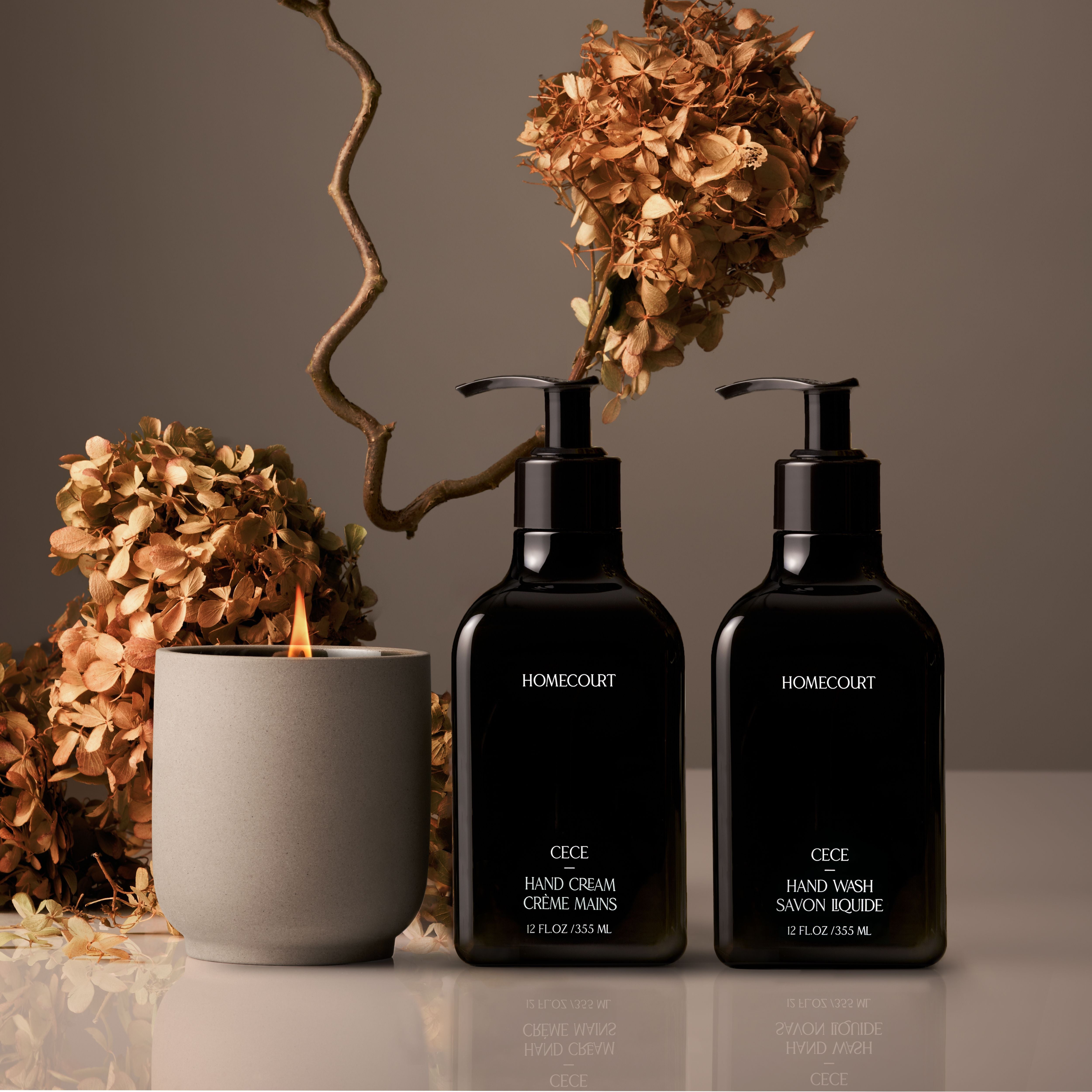 HomeCourt Cece Hand Wash - Gentle Moisturizing Liquid Soap for Dry Skin - Perfect for Bathroom, Kitchen, and Office Use