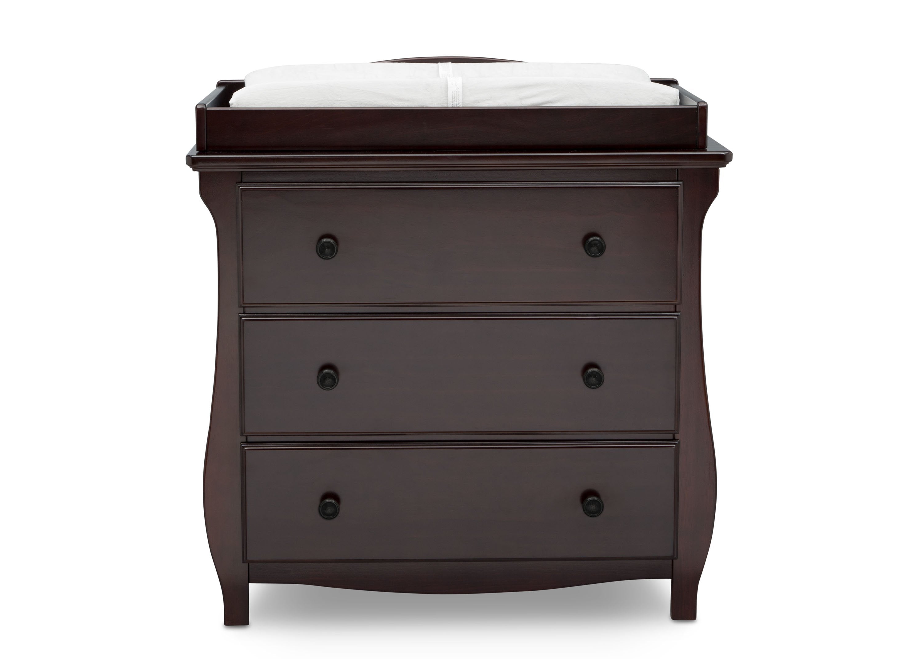 Lancaster 3 Drawer Nursery Dresser with Changing Top - Baby Changing Table & Storage Solution for Nursery, Bedroom, or Kids Room