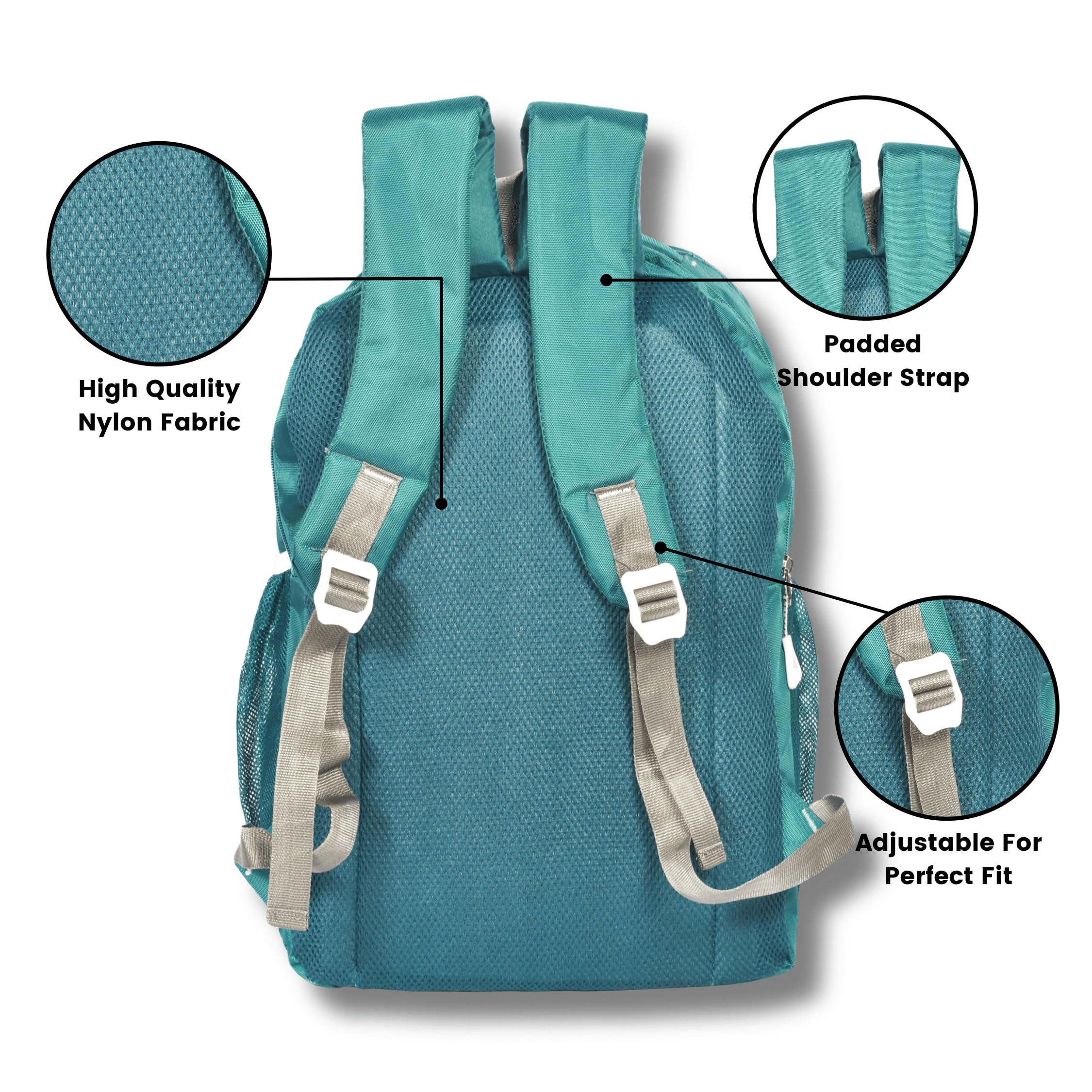 Waterproof Backpack for School, Travel & Outdoor Activities - Durable & Lightweight for Kids & College Students - Perfect for Hiking, Camping & Daily Commute