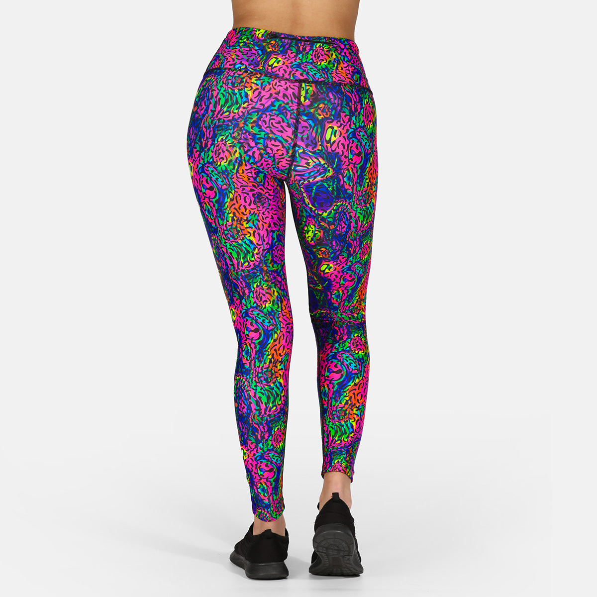 Celestial Print High Waist Yoga Leggings for Women - Comfortable & Stretchy Workout Pants for Yoga, Running, Gym and Lounge Wear