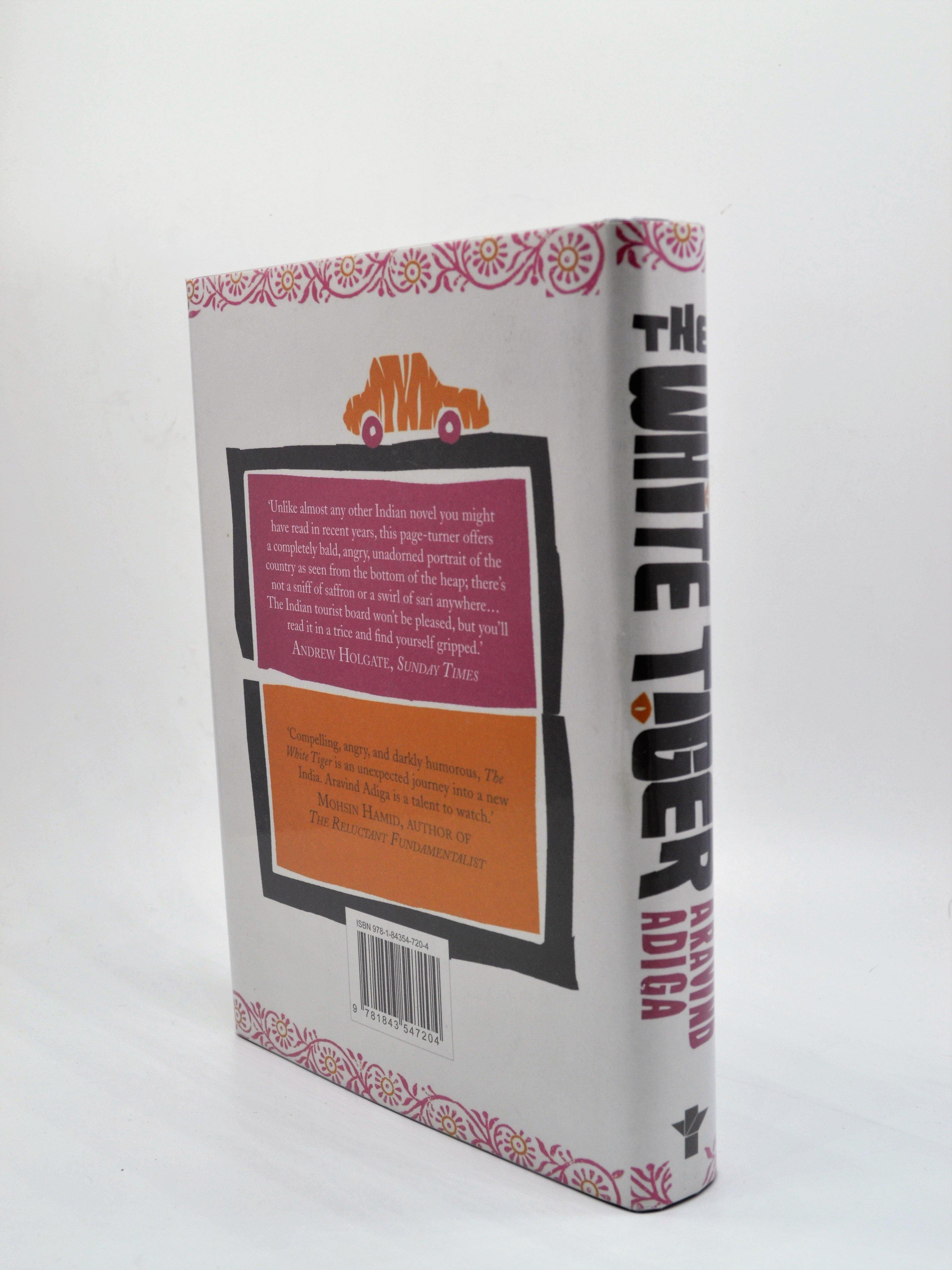 The White Tiger by Aravind Adiga - Award-Winning Novel | Contemporary Indian Literature | Perfect for Book Clubs & Literary Enthusiasts