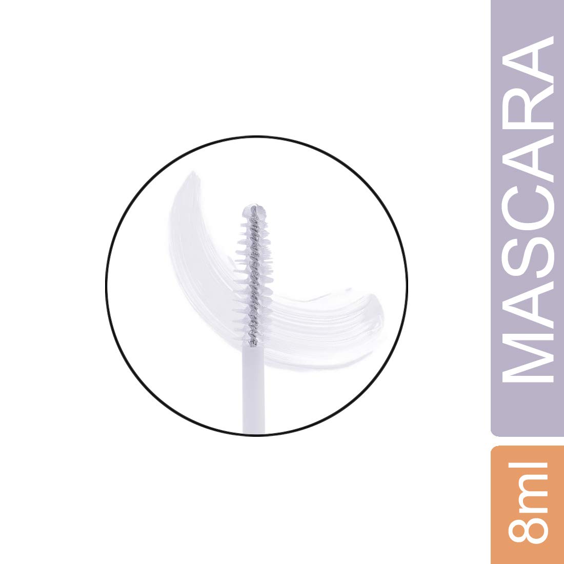 Waterproof Clear Lash & Brow Mascara - 8ml | Long Lasting Transparent Mascara with Vitamin E | Natural Eyebrow Gel & Lash Enhancer for Everyday Makeup | Perfect for Work, Date Night & Special Occasions