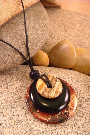 Power Talisman Necklace for Protection & Strength – Spiritual Jewelry for Meditation, Energy Healing & Daily Wear