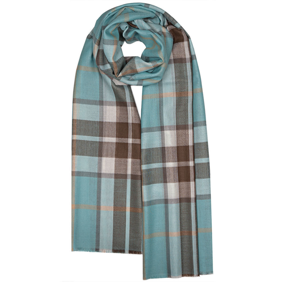 Premium Thompson Opal Extra Fine Merino Wool Stole - Soft & Luxurious Wrap for Women, Perfect for Winter, Weddings & Evening Events