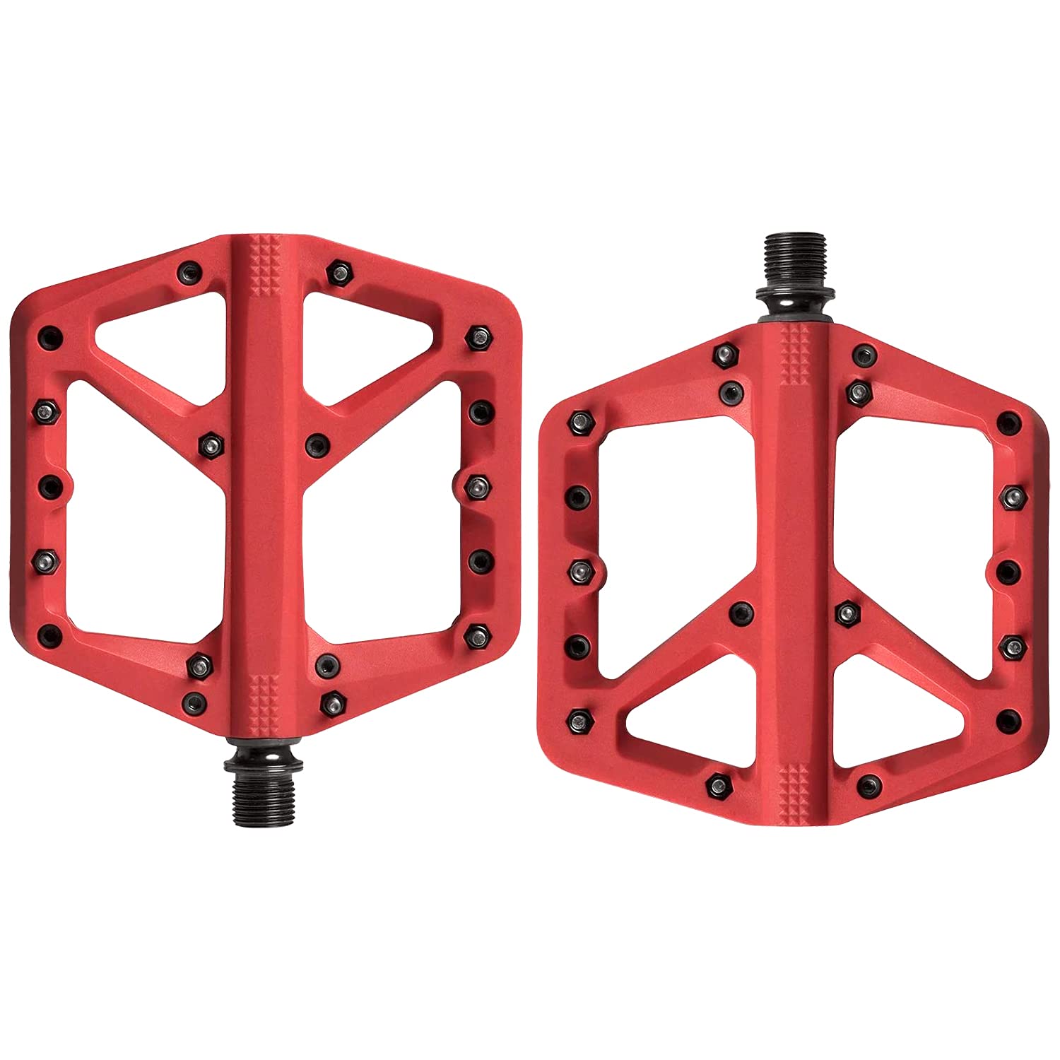 Premium Mountain Bike Pedals - Durable Flat BMX/MTB Pedals for Cycling & Off-Road Adventures - Ideal for Trail Riding, Commuting & Extreme Sports