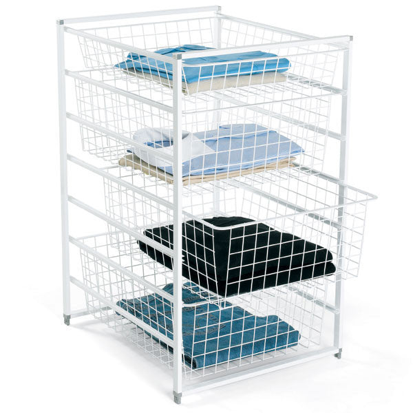 350mm Width Frame for Mini & Standard Depth - Perfect for Home Office, Kitchen, and Bathroom Organization