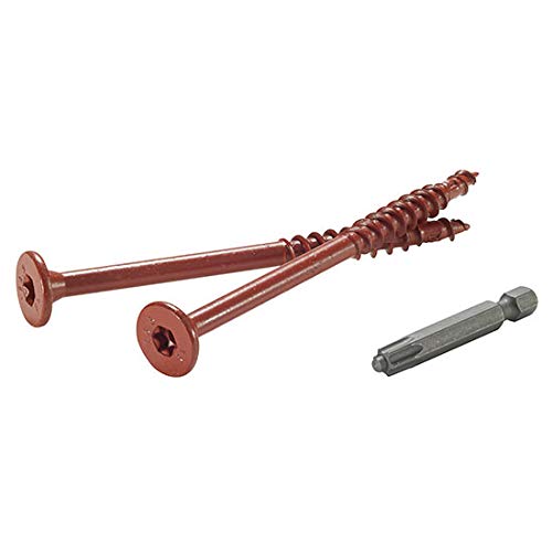 FASTENMASTER 250-Piece Wood Screws - Premium Construction Screws for DIY Projects, Furniture Assembly & Home Repairs