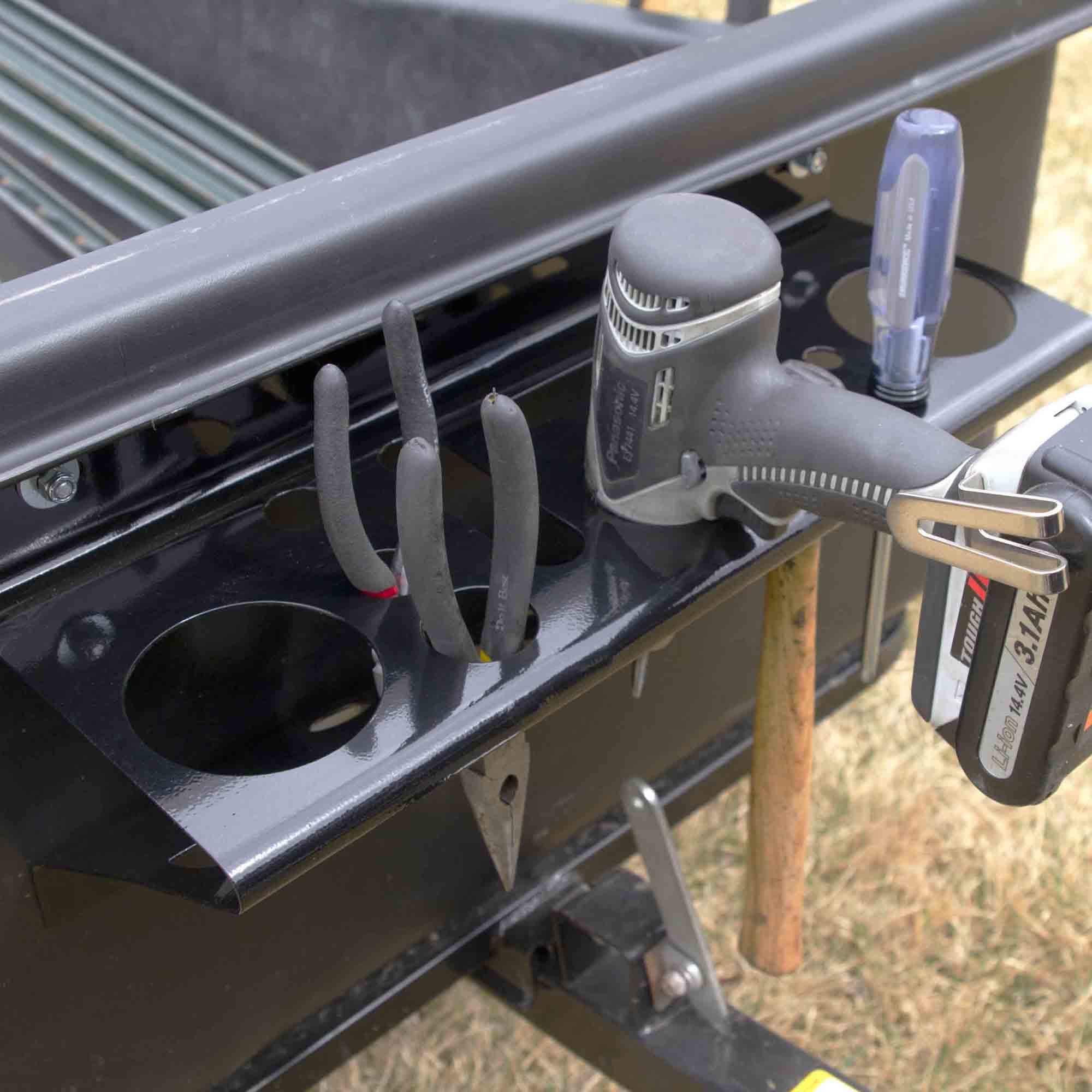 Polar Trailer 10518 Heavy-Duty Tool Organizer for Garage, Workshop & RV - Perfect for Wrenches, Screwdrivers & Power Tools Storage
