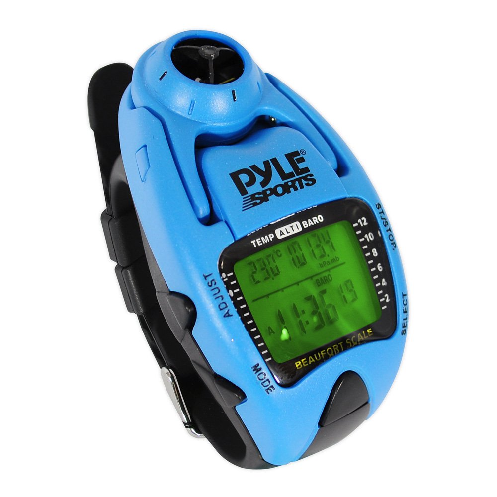 Pyle Digital Multifunction Sports Smartwatch - Waterproof Fitness Tracker with Altimeter, Barometer, Compass, Timer & Chronograph for Men & Women - Ideal for Running, Hiking, Sailing & Outdoor Activities
