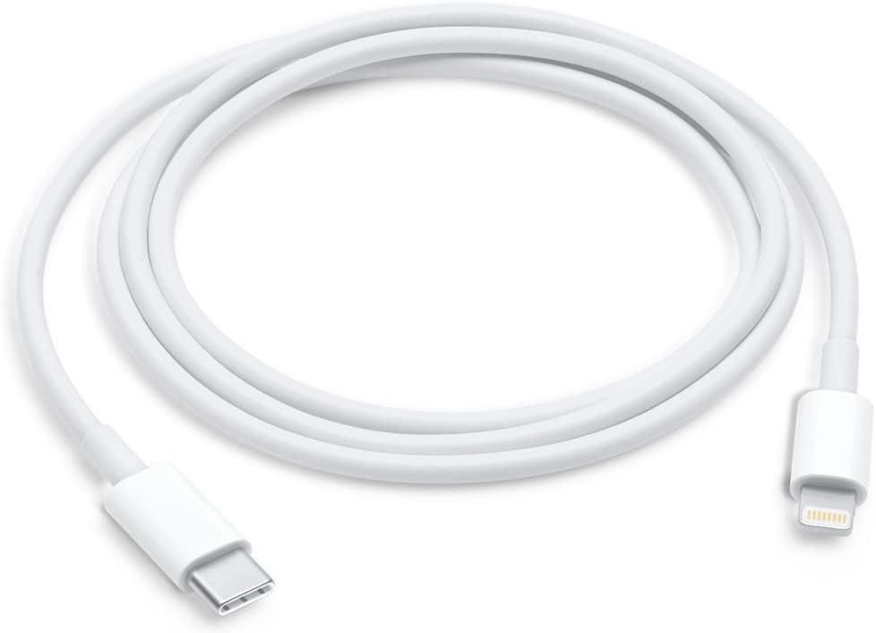 Apple MQGJ2ZM/A Lightning to USB-C Cable - Fast Charging & Data Sync for iPhone, iPad - Home, Office & Travel Use