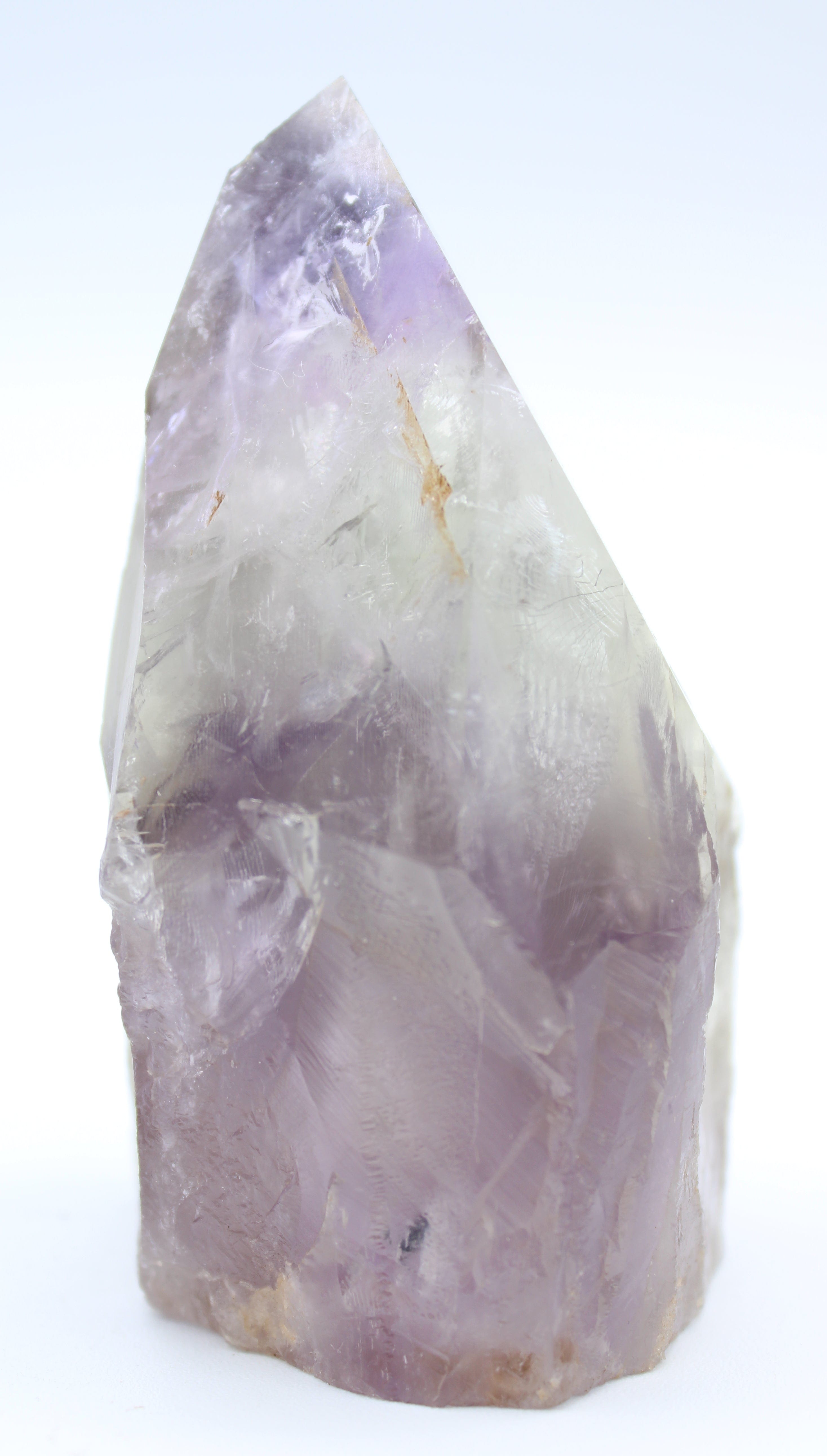 Natural Bahai Amethyst Point Crystal - Rare Collectible from Closed Mine | Healing Stone for Meditation, Home Decor & Spiritual Gifts