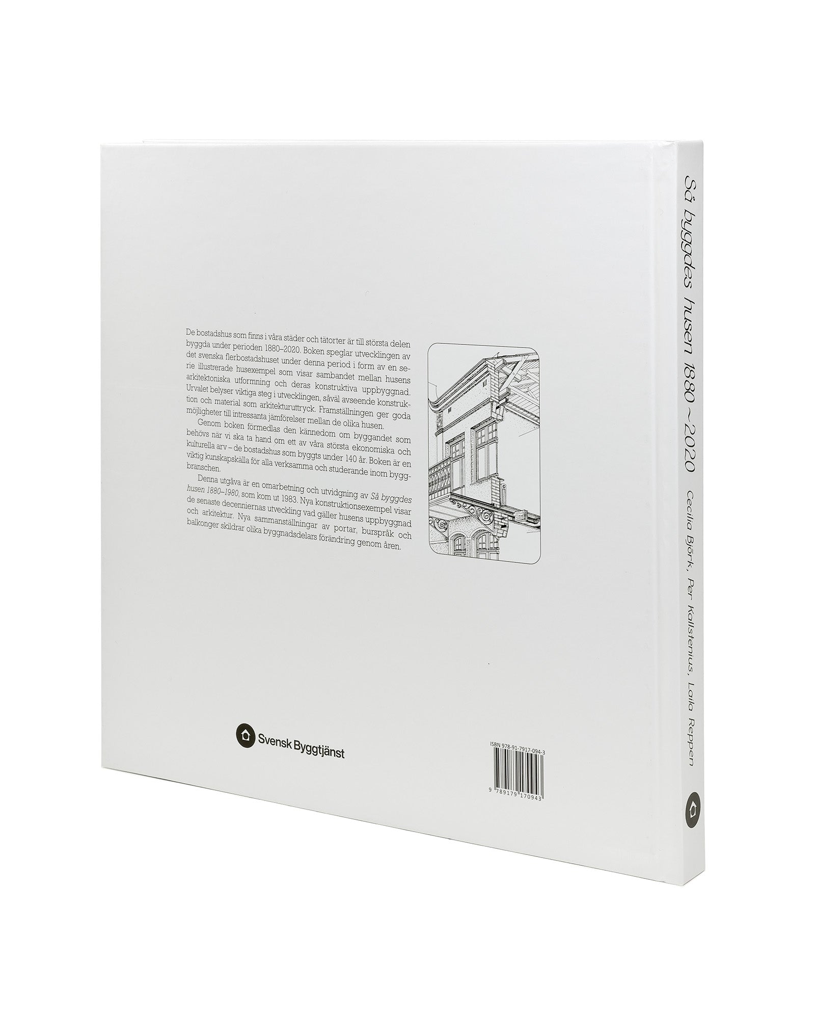 Bok Så Byggdes Husen 1880-2020 | Swedish House Construction History Book | Perfect for Architecture Enthusiasts & History Buffs
