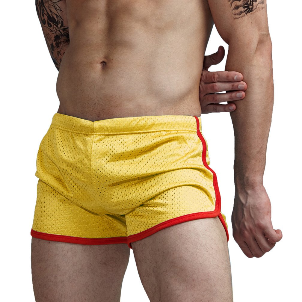 **AIMPACT Men's Running Shorts - Breathable Workout Gym Shorts for Men, Sexy Booty Shorts - Perfect for Jogging, Training & Fitness**