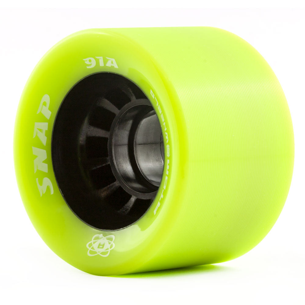 Atom Snap 60/40mm Quad Wheels 4-Pack - High Performance Skateboard Wheels for Street & Park Skating