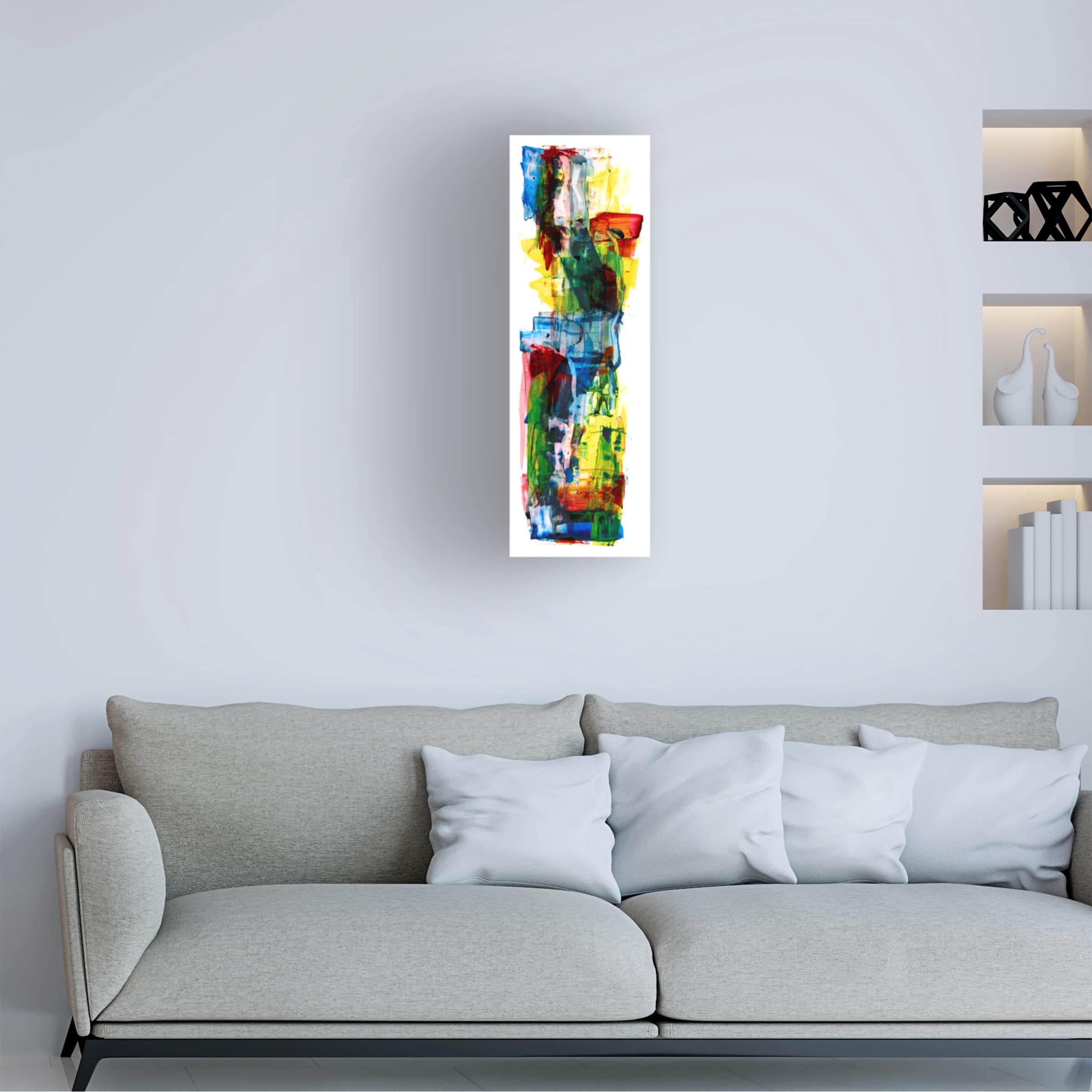 Renee W Stramel 'Primary Residence I' Canvas Wall Art Print - Modern Home Decor for Living Room, Bedroom & Office - Trademark Fine Art Collection
