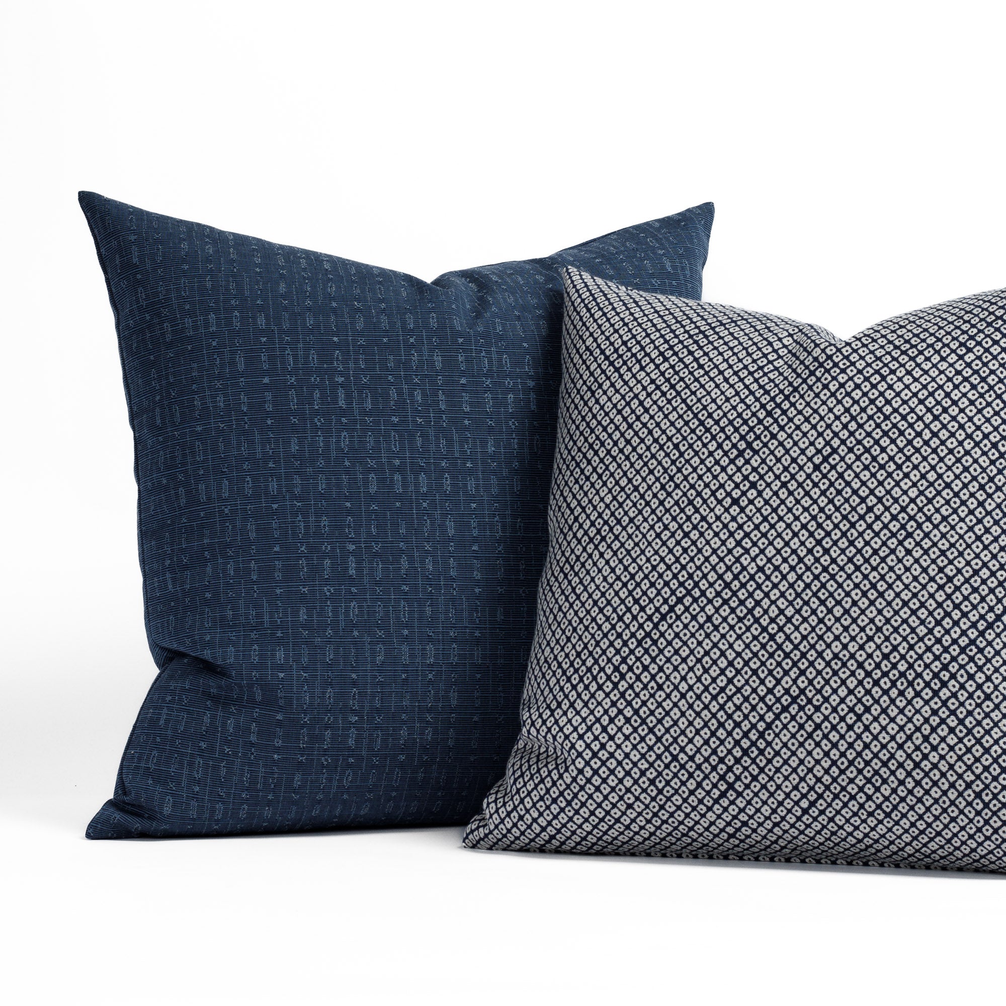 Embrace 22x22 Outdoor Pillow in Indigo - Waterproof Decorative Throw Pillow for Patio Furniture, Garden, Poolside & Porch