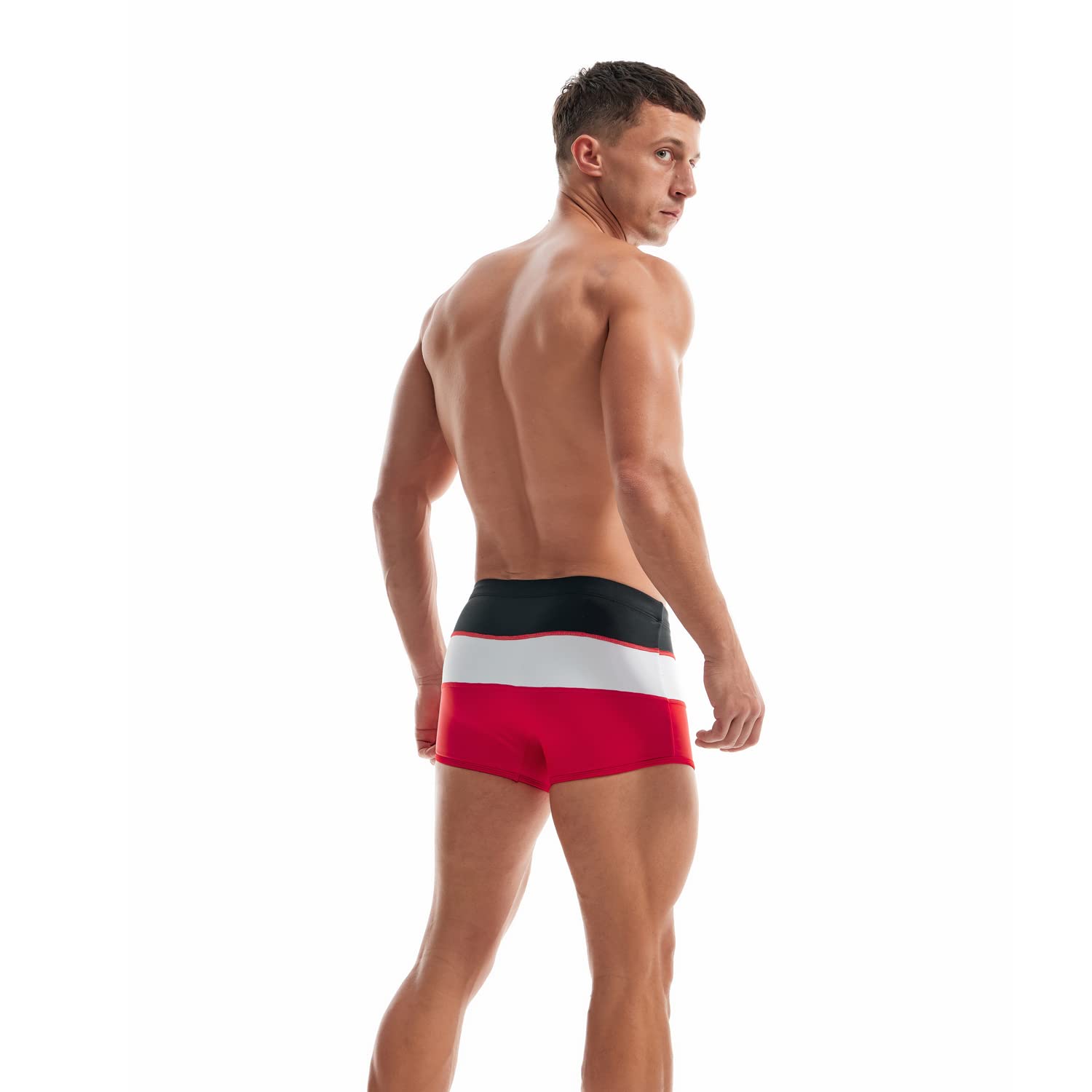 **Men's Swimwear - Quick Dry Swim Trunks, Square Cut Bathing Suits & Swim Briefs for Beach, Pool & Vacation | Comfortable & Stylish Swim Boxers**