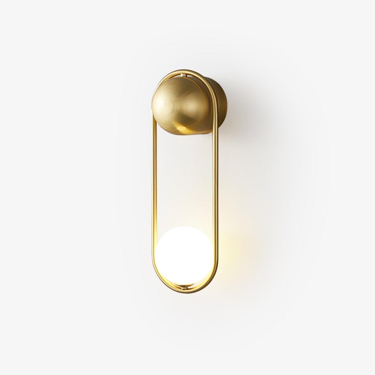 Mila Modern Wall Lamp - Sleek LED Sconce Light for Bedroom, Living Room & Hallway - Dimmable Indoor Lighting Fixture with Warm White Glow - Perfect for Home Decor, Reading Nook & Ambient Lighting