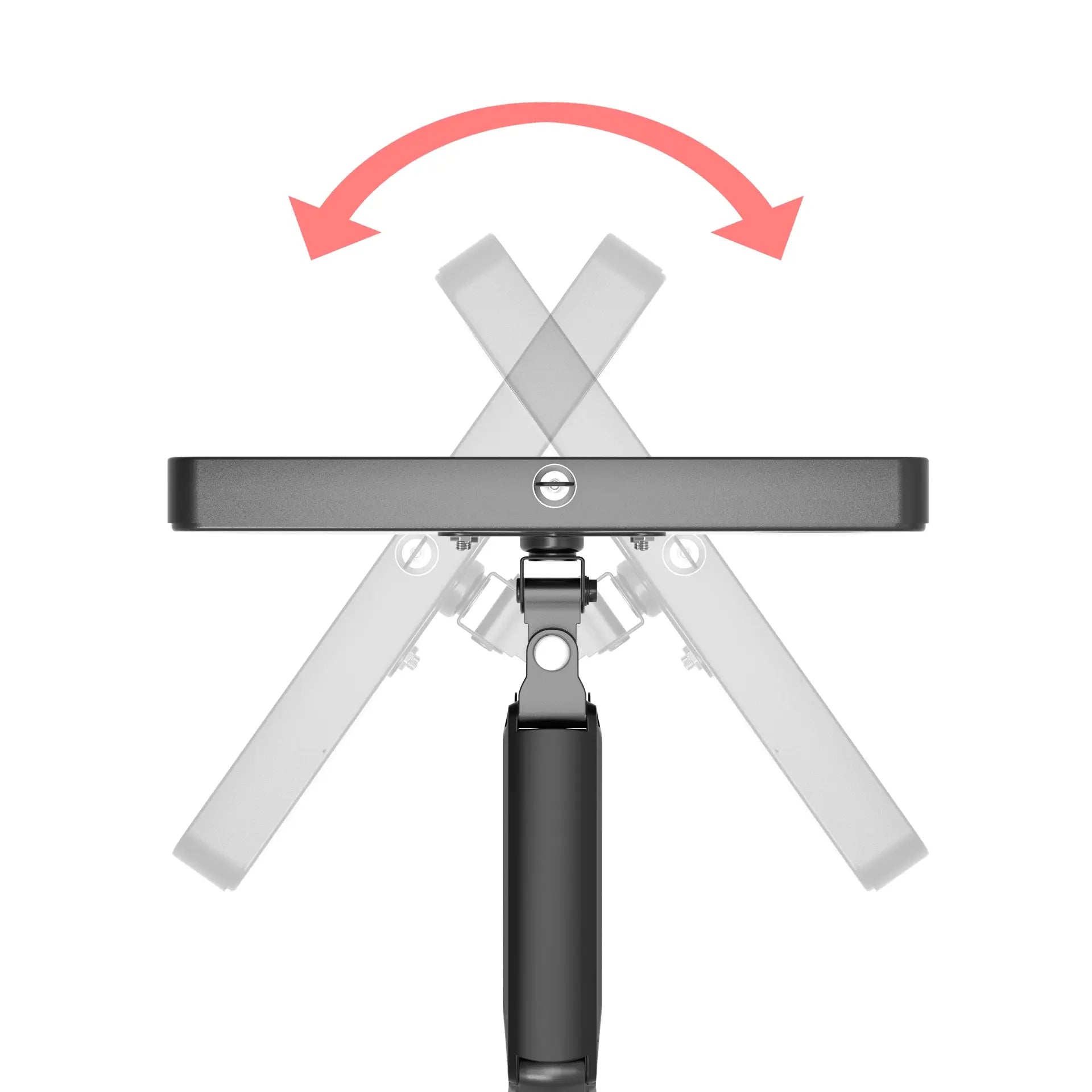 Adjustable Articulating Desk Clamp Mount with Secure Enclosure - Perfect for Monitors, Laptops, and Tablets in Home Office & Gaming Setups