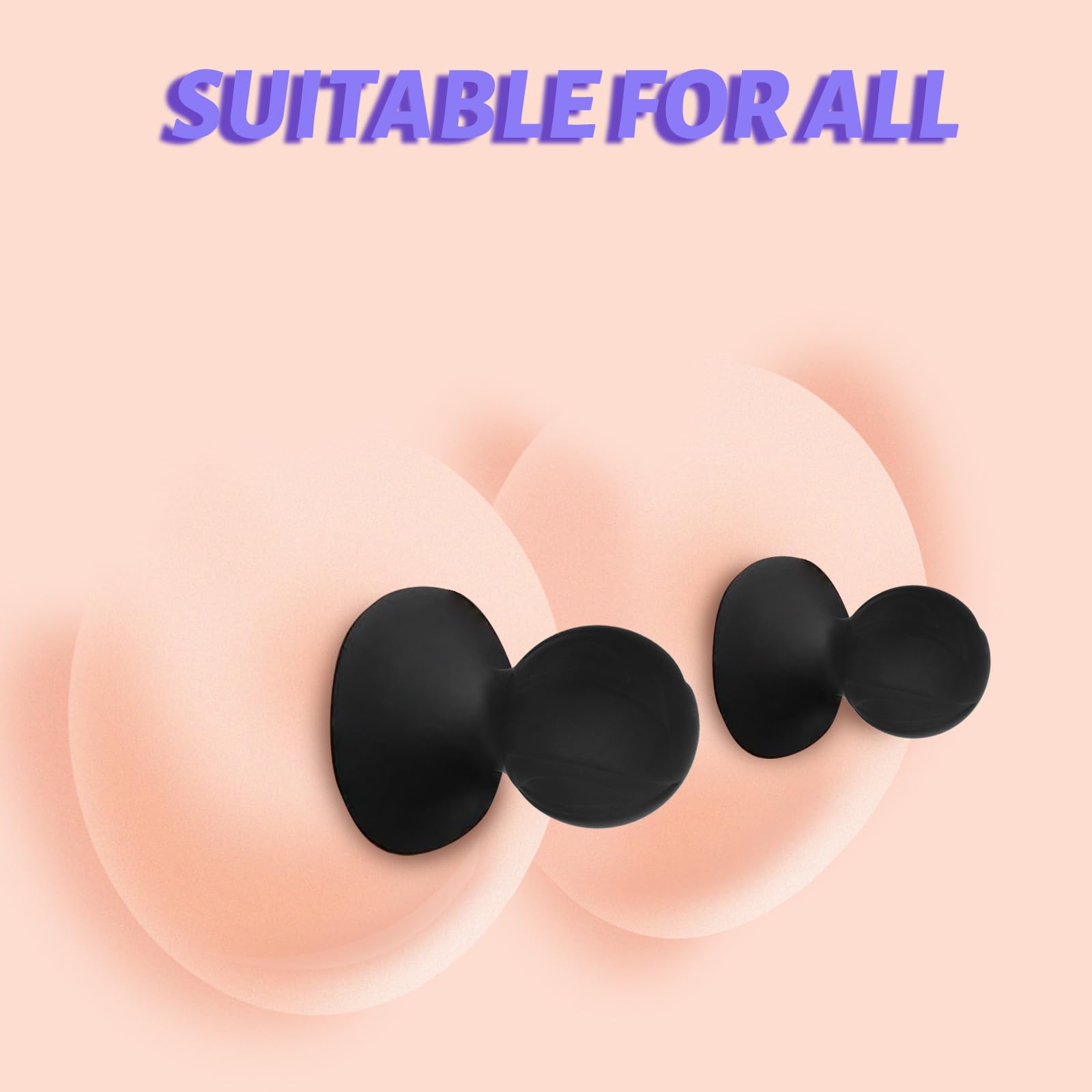 Silicone Nipple Clamps - Adjustable Pressure Suckers for Couples, BDSM & Sensual Play | Breast Stimulator Massager for Enhanced Intimacy & Foreplay | Perfect for Adult Toys Collection & Spicy Night