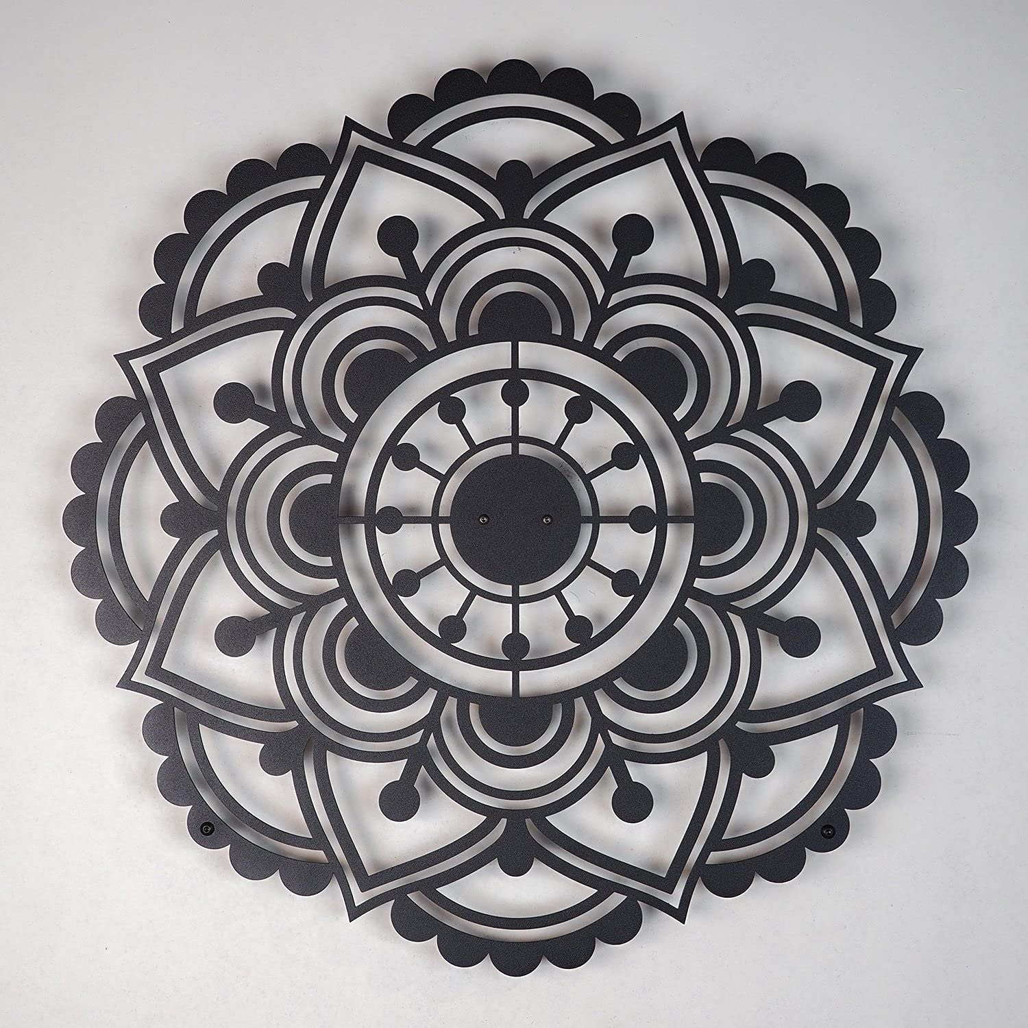 Mandala Metal Wall Art - Handmade Decor for Living Room & Bedroom