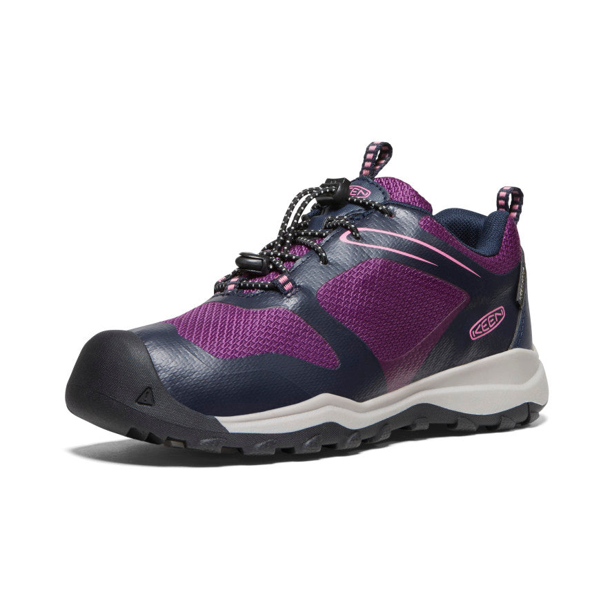 Big Kids' Wanduro Waterproof Shoes - Sky Captain/Charisma | Non-Slip Outdoor Hiking & Rainy Day Adventure Footwear for Boys and Girls