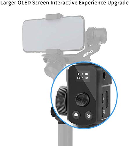 FeiyuTech G6 Max 3-Axis Handheld Gimbal Stabilizer for Mirrorless Cameras (Sony a7), GoPro, Smartphones (iPhone 11 Pro Max/8) - 1.2kg Payload, Splash Proof - Perfect for Vlogging, Travel Filming & Action Shots