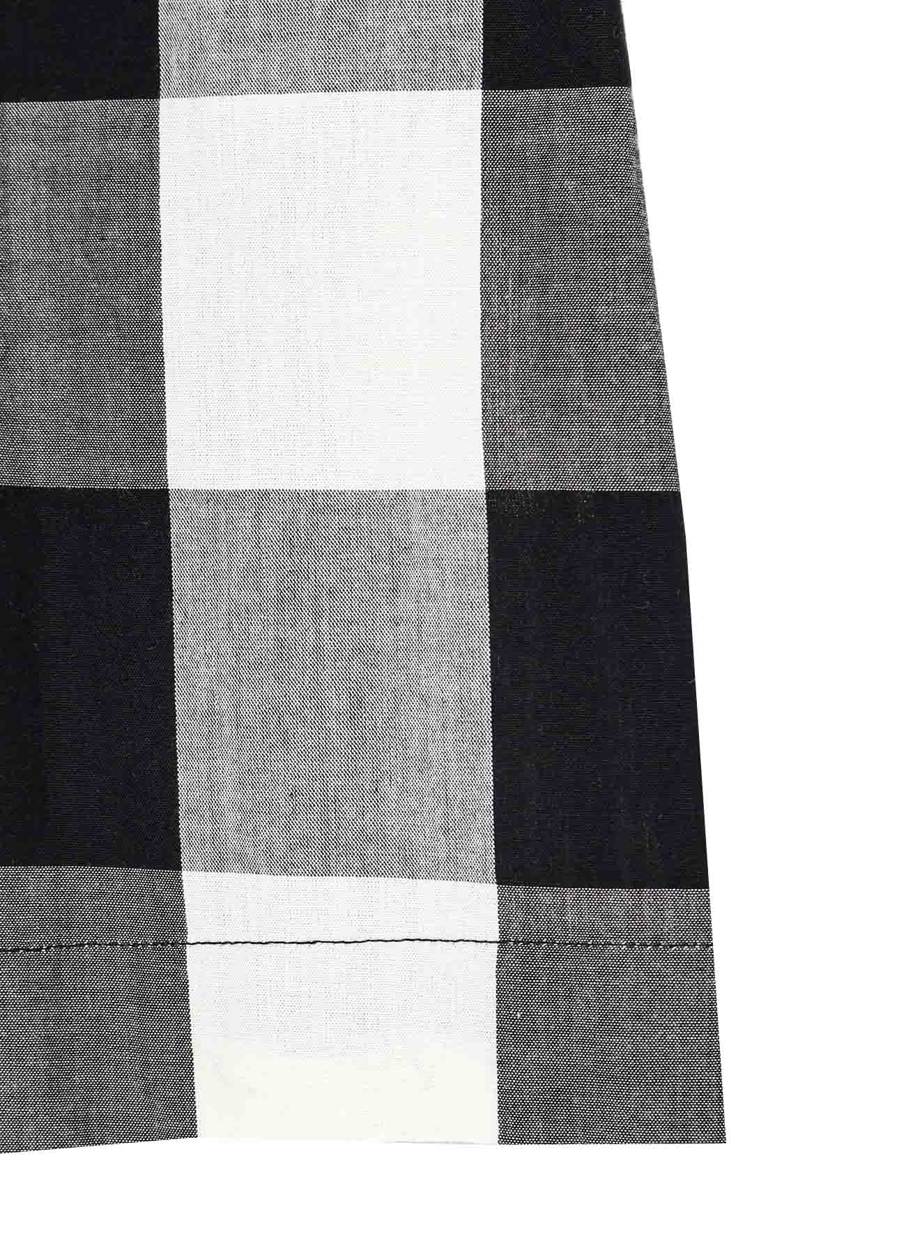 Stylish Cotton Plaid Stripe One Piece Dress for Women - Perfect for Casual Outings, Beach Wear & Summer Fashion