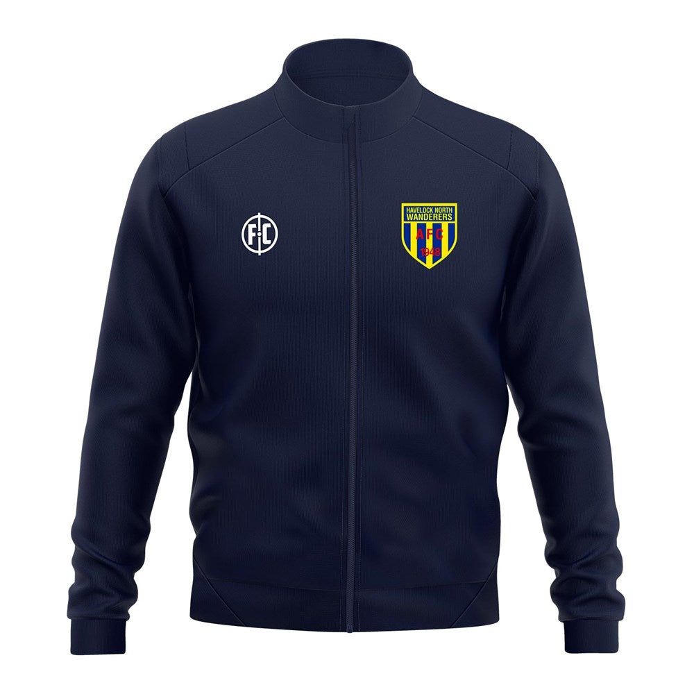 Havelock North Wanderers Club Full Zip Jacket for Men - Lightweight Windbreaker for Hiking, Camping & Outdoor Activities