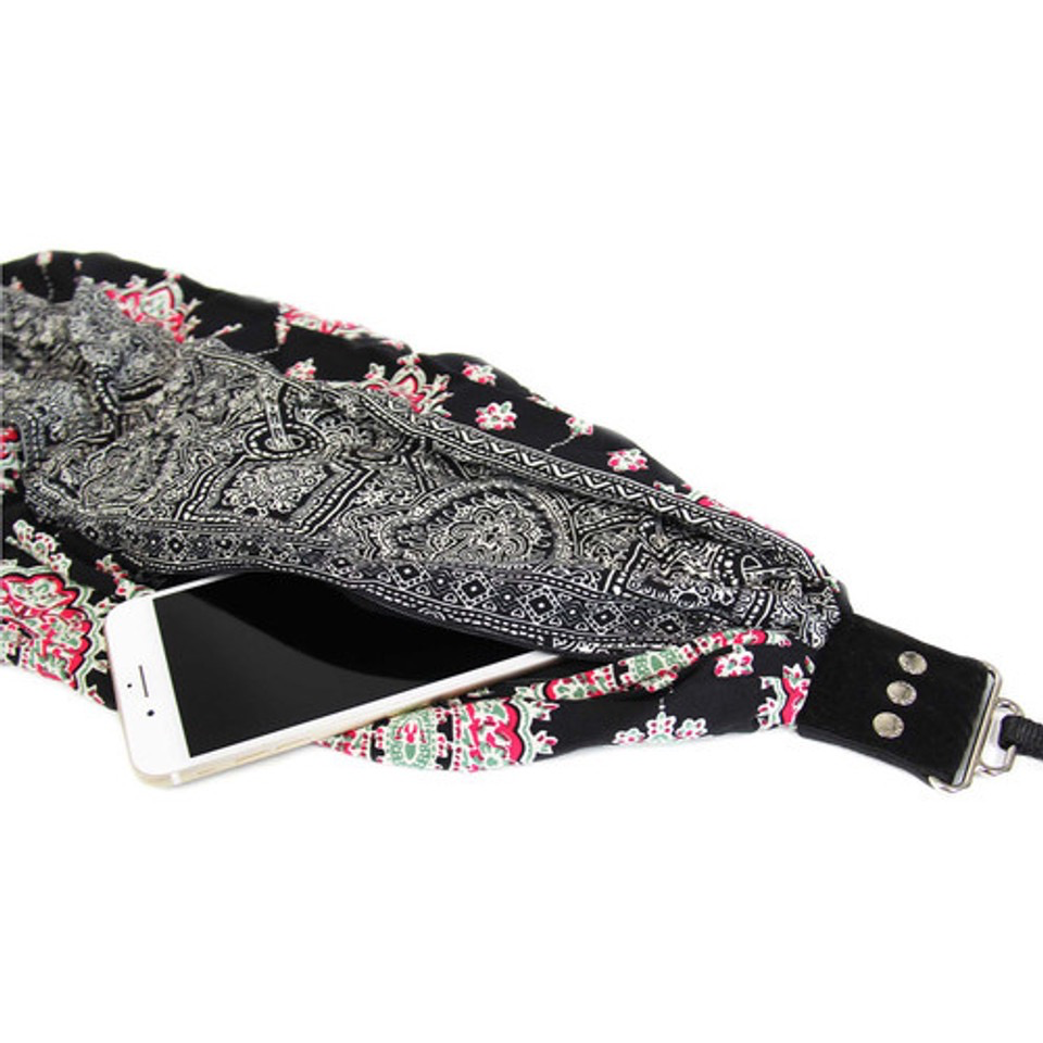 Blackberry Pocket Scarf Strap for Camera - Fashionable & Secure Neck Strap for DSLR, Mirrorless Cameras - Perfect for Travel, Photography & Everyday Use
