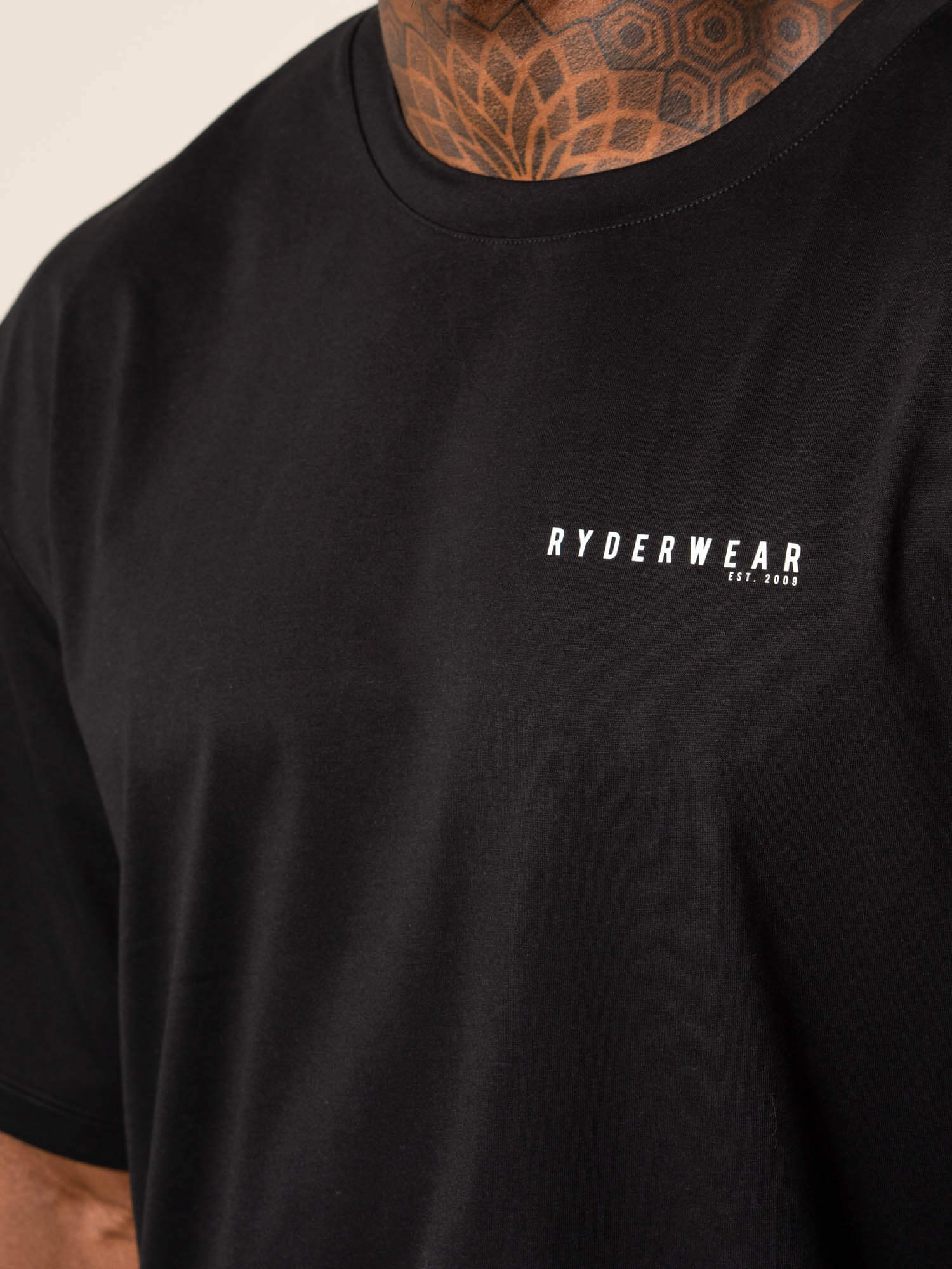 Premium Oversized T-Shirt for Men - Soft Cotton Relaxed Fit Black Tee - Perfect for Casual Wear, Street Style & Lounge Comfort