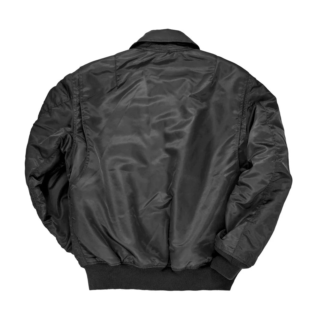 Cockpit USA Men's Military Spec Cold Weather Flight Jacket - Aviator Bomber Jacket for Winter, Windproof & Insulated - Perfect for Pilots, Outdoor Adventures & Casual Wear