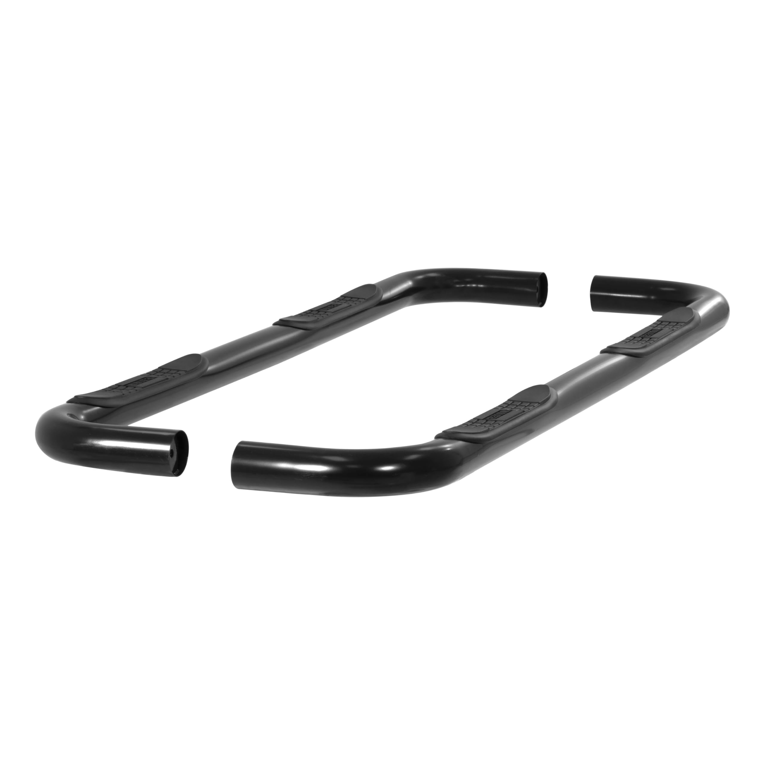 ARIES 205008 3-Inch Round Black Steel Nerf Bars - No-Drill Installation for Dodge Ram 1500/2500/3500 Trucks | Off-Road Protection & Stylish Step Access