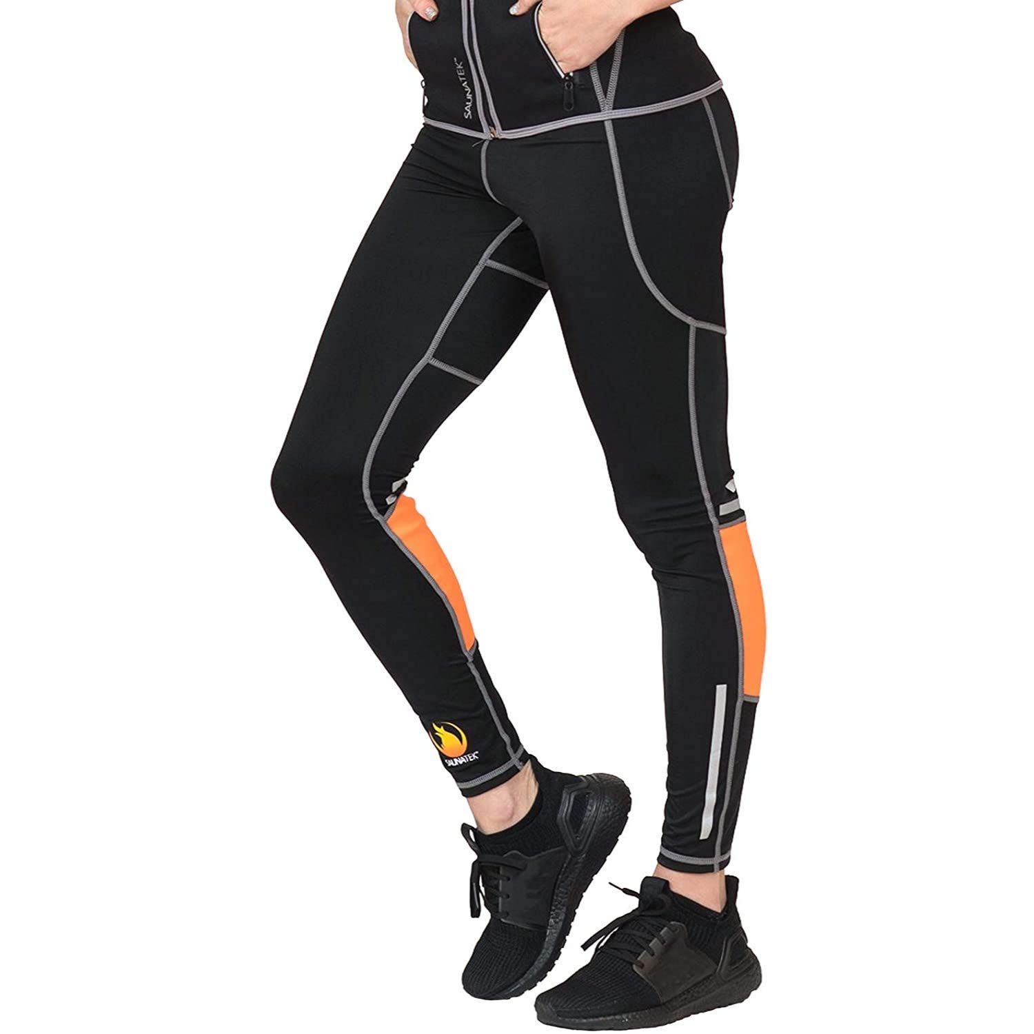 Women's Neoprene Sauna Sweat Suit - Paneled Legging for Exercise, Heat Training & Weight Loss - Perfect for Gym, Yoga & Home Workouts