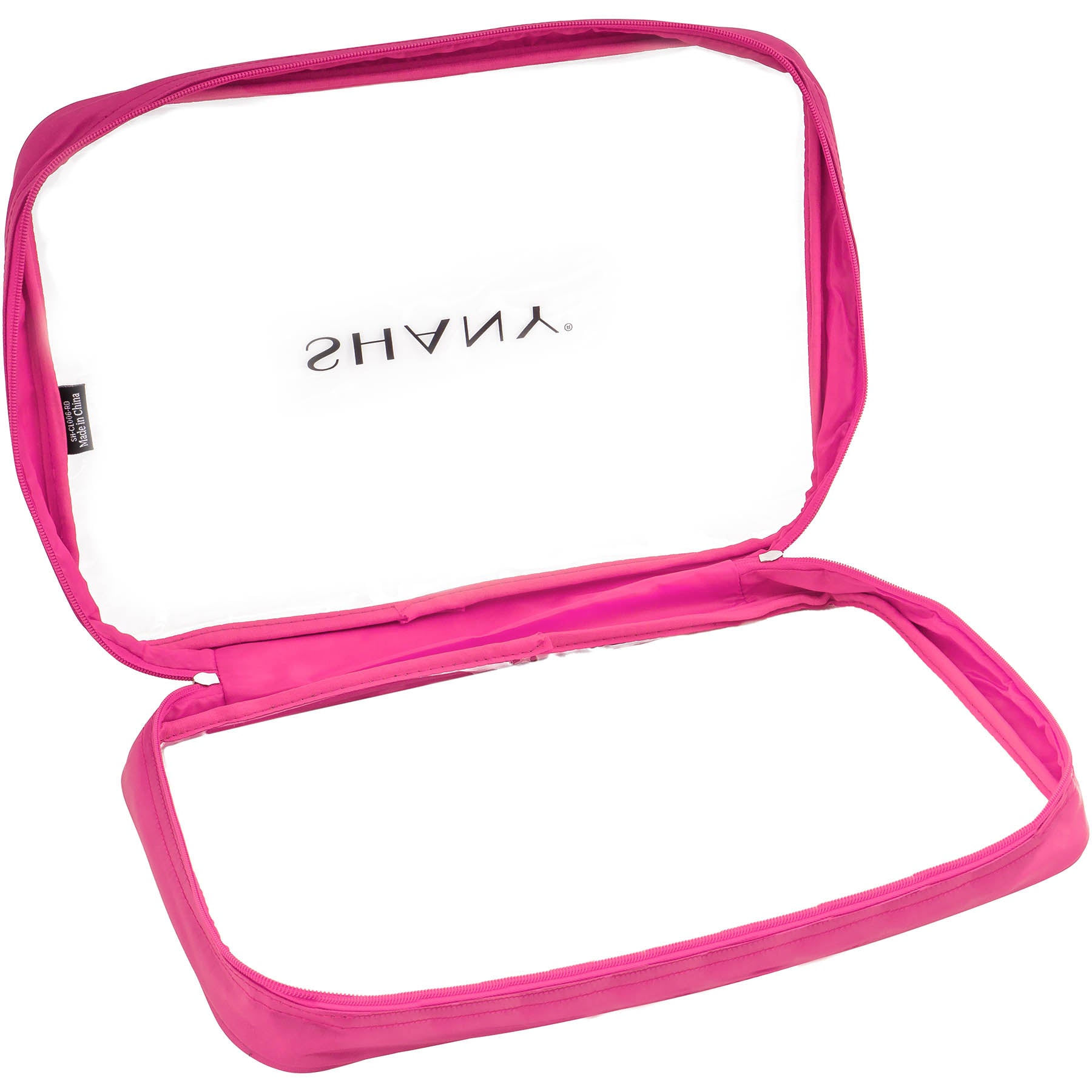 Clear PVC X-Large Cosmetic Organizer Bag - Waterproof Travel Makeup Storage Case for Women, Perfect for Travel, Home, and Salon Use