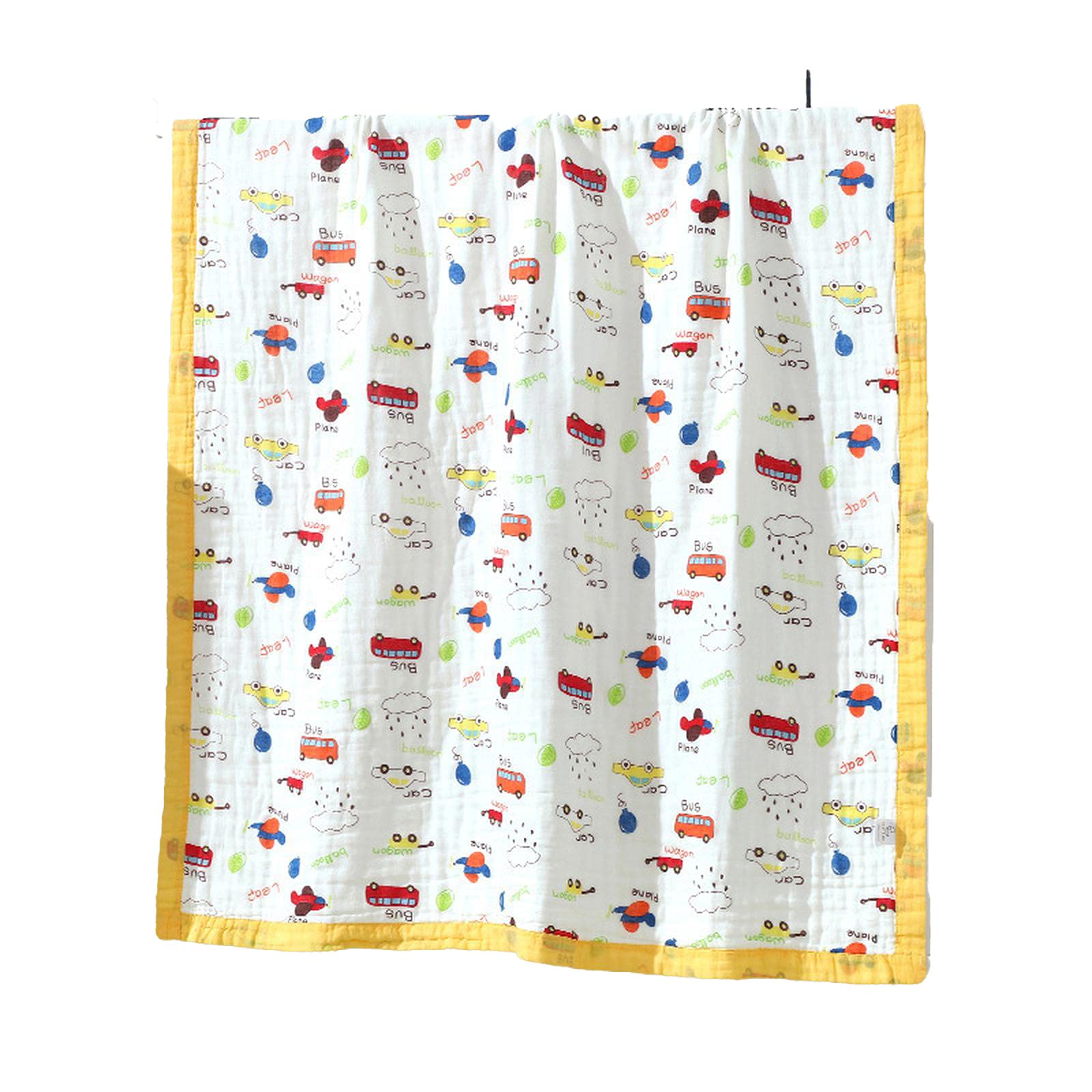 **Soft Quick-Dry Baby Bath Towel - Ultra Absorbent Hooded Shower Towel for Newborns & Toddlers - Multipurpose Bath Blanket for Swimming, Beach & After Bath - Yellow**