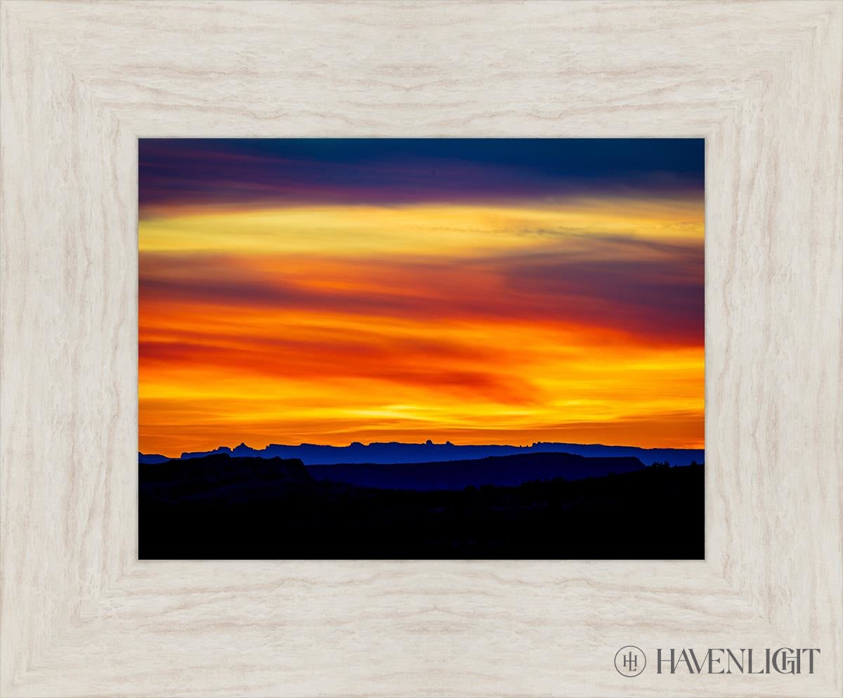 Stunning Desert Sunset at Arches National Park Utah - Perfect Wall Art for Home & Office Decor | Nature Photography Print for Living Room, Bedroom, or Gift
