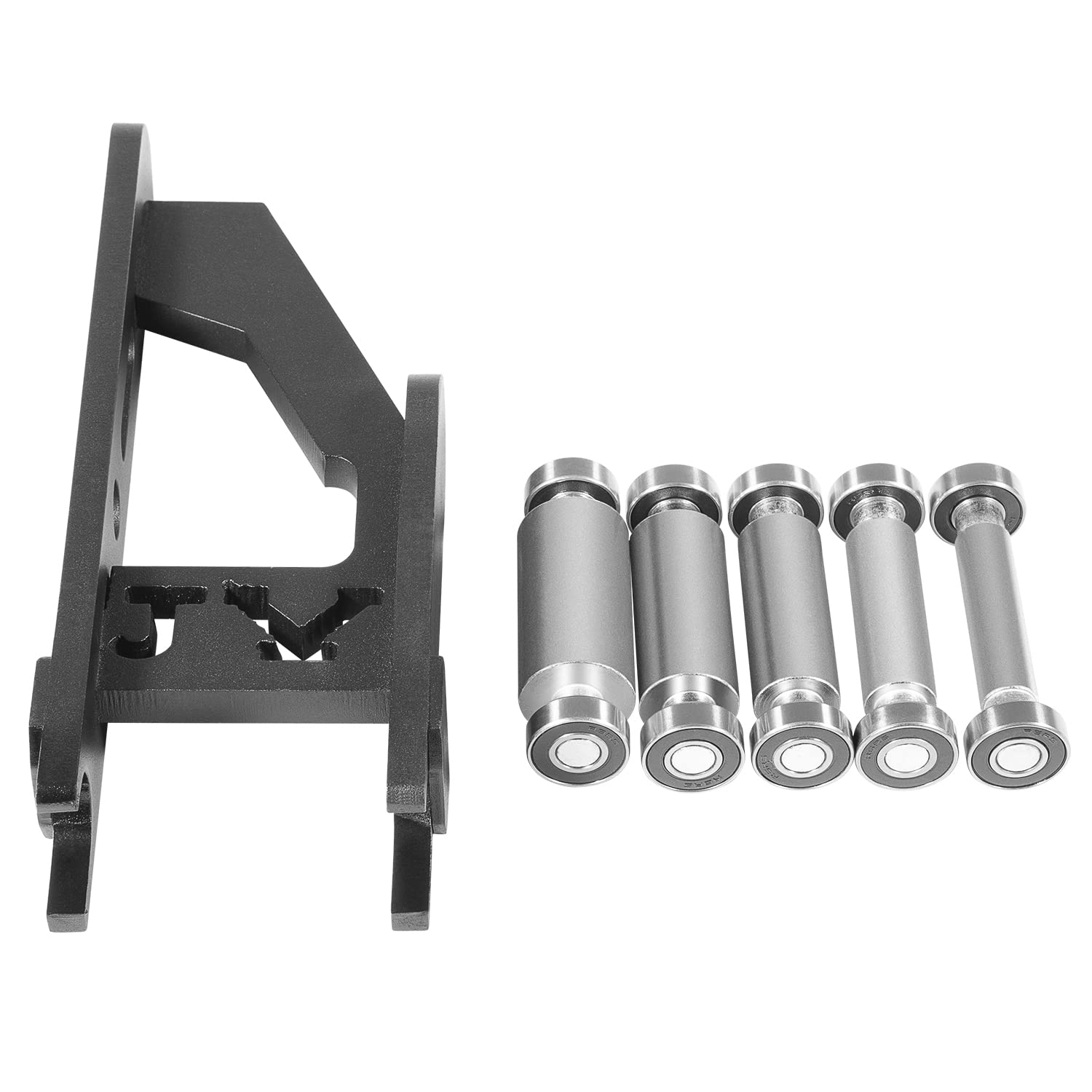 2x72 Belt Grinder Small Wheel Holder Set - 5 Sizes for Knife Making & Sharpening | 7.8Inch Knife Grinder Attachment | Perfect for DIY Knife Makers & Metalworkers | Workshop & Garage Tool Upgrade
