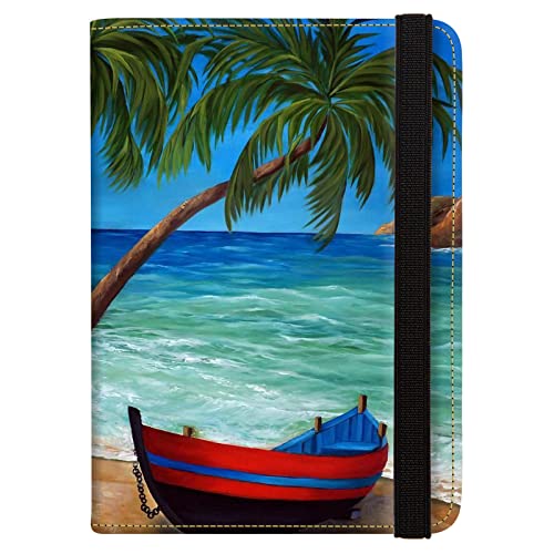Coconut Trees and Boats