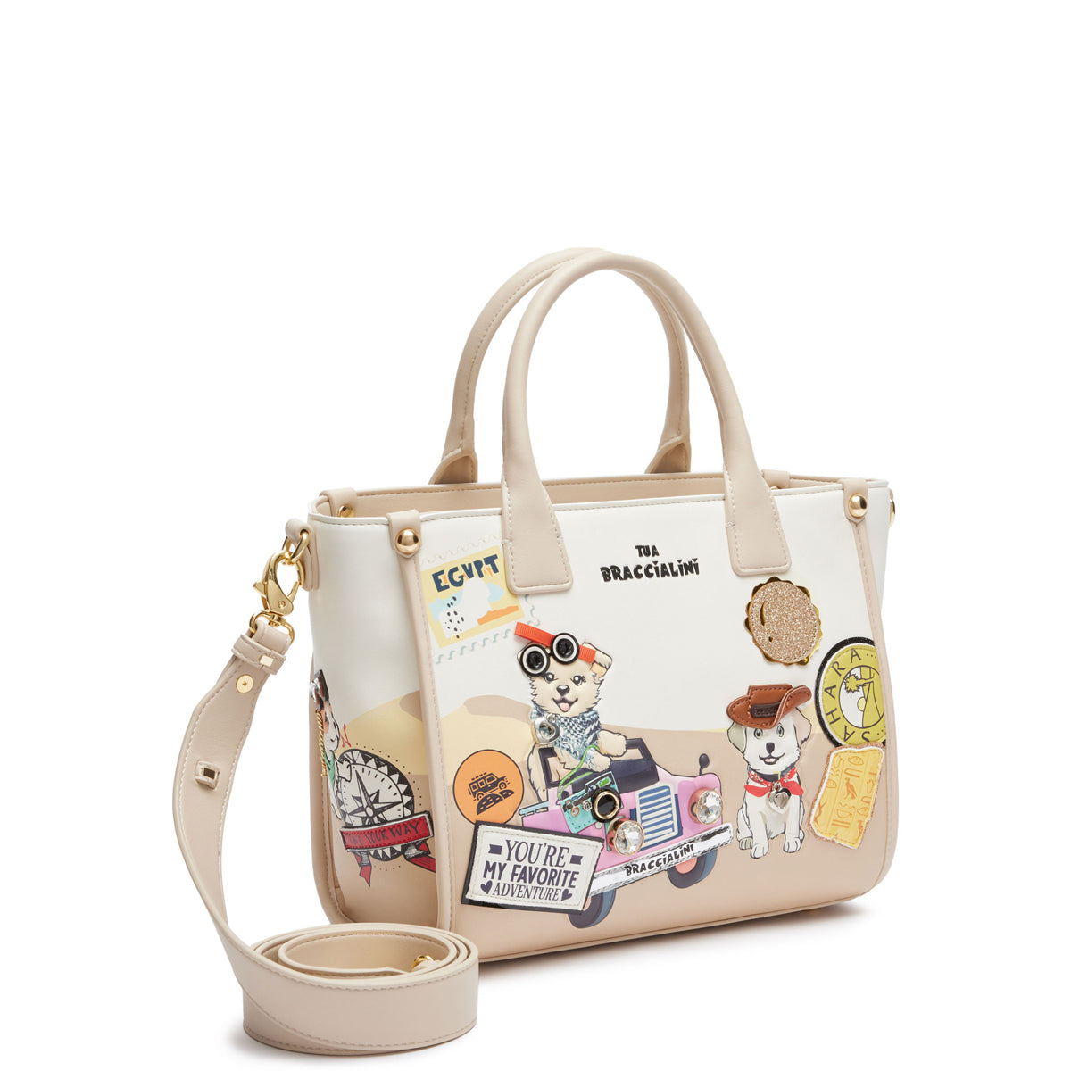 Braccialini B18151 YY UNICO Allround Handbag for Women - Stylish & Versatile Purse for Work, Travel, and Everyday Use
