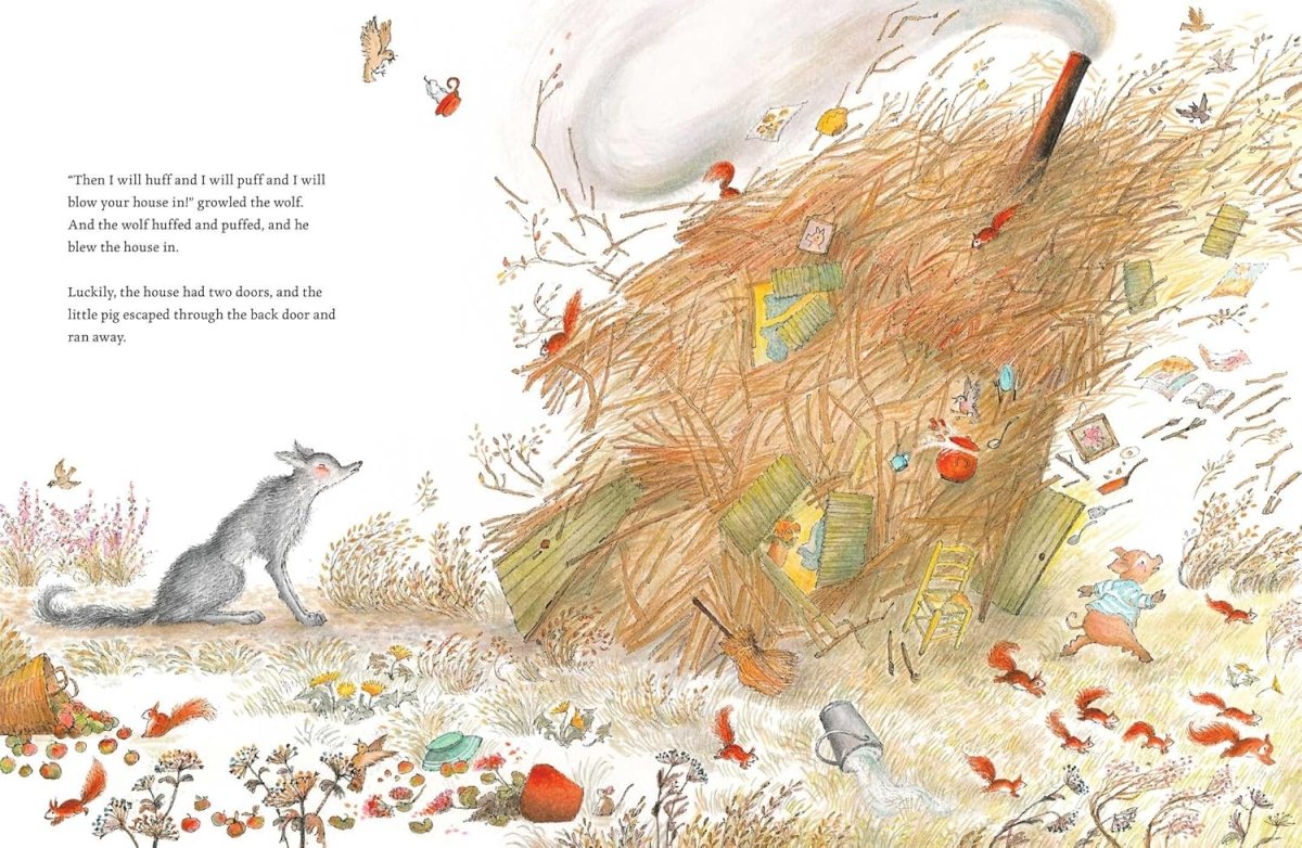 The Three Little Pigs by Bernadette Watts - Classic Children's Fairy Tale Book for Bedtime Reading & Storytime
