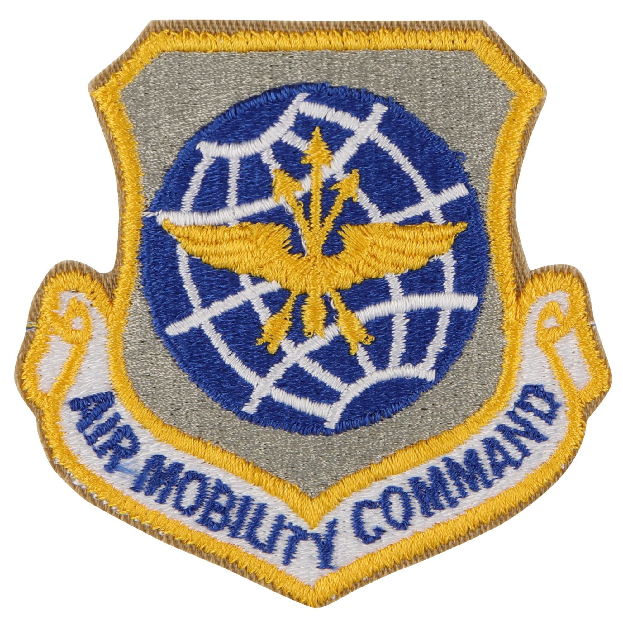 Air Mobility Command Patch - Military Embroidered Badge for Uniforms & Collectors | Perfect for Air Force Gifts, Cosplay & Memorabilia