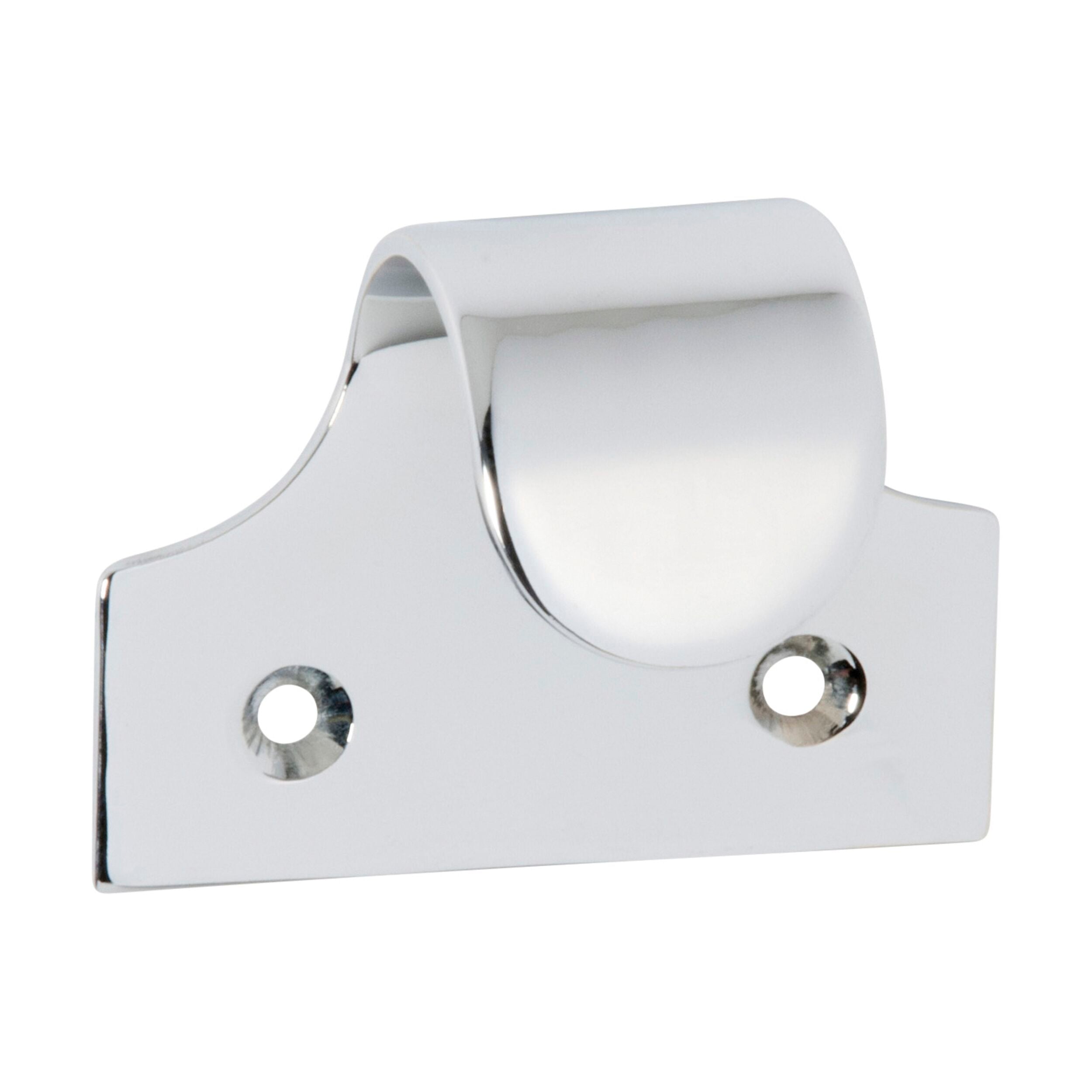 1651 Sash Lift Classic Large Chrome Plated Window Hardware - 41mm x 48mm x 30mm (HxWxD) - Perfect for Double Hung Windows, French Doors & Home Renovation Projects