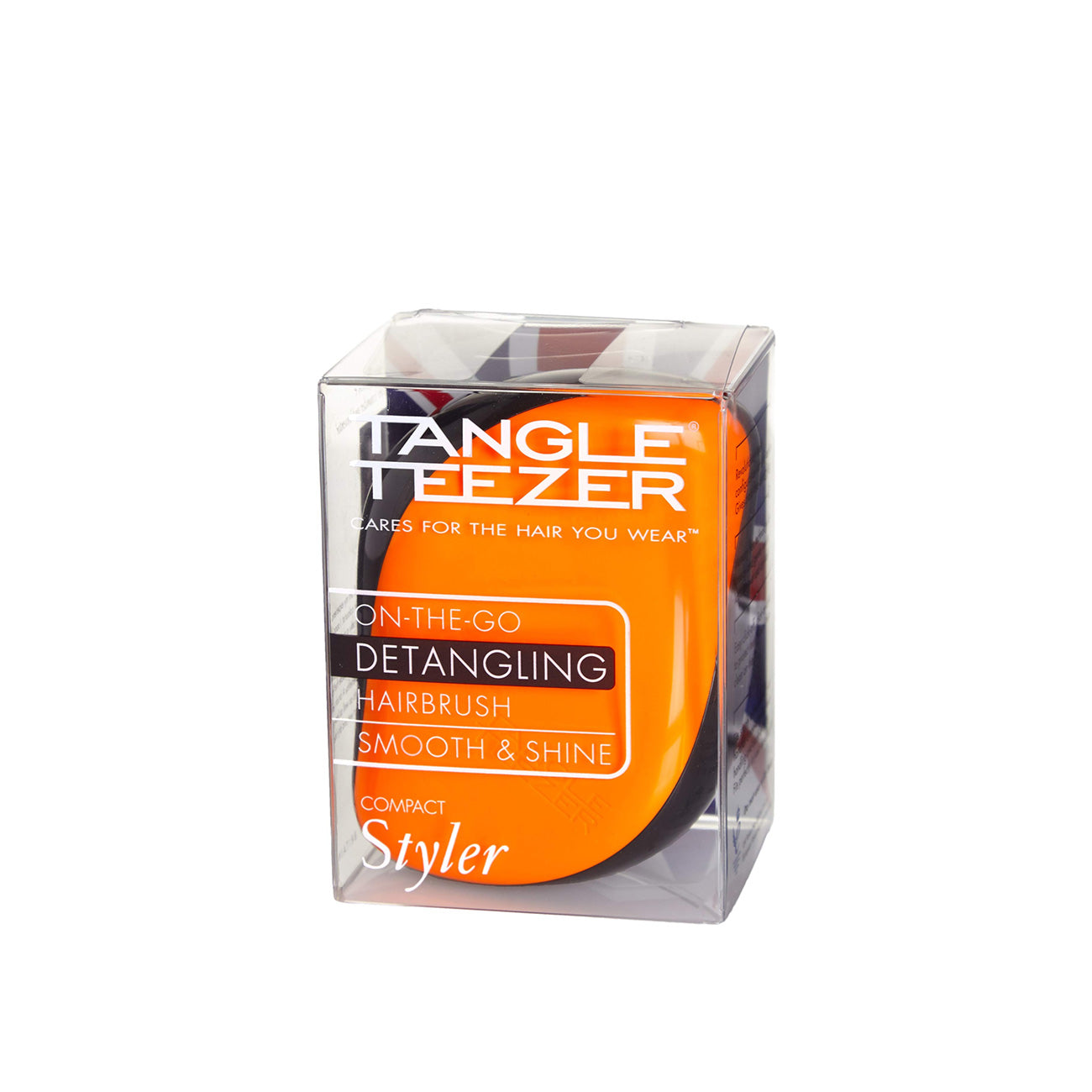 Portable Compact Detangling Hair Brush for Smooth & Tangle-Free Hair - Perfect for Travel, Gym & On-The-Go Styling