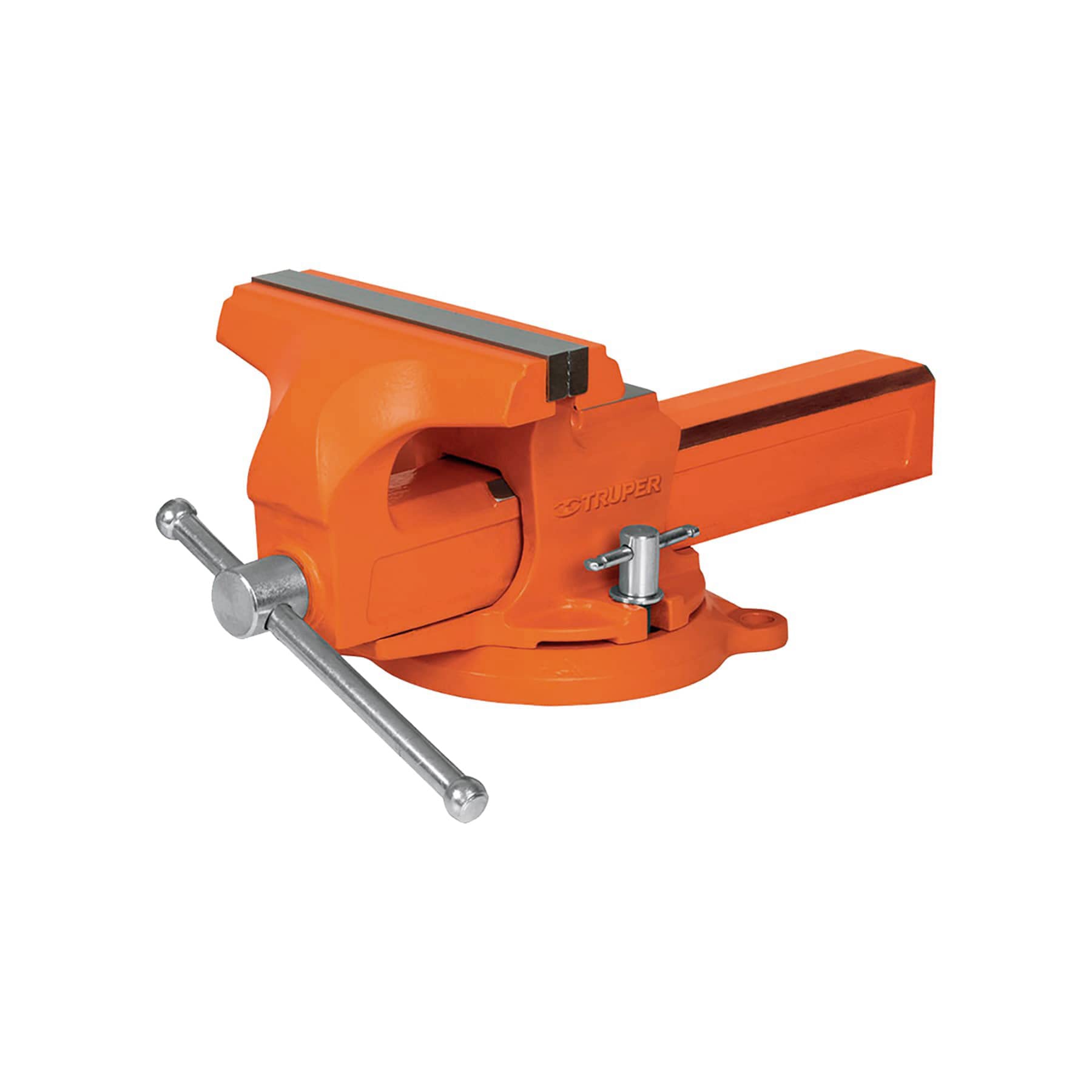 Heavy Duty European Style Bench Vise - 5 Inch Nodular Iron Construction for Woodworking, Metalworking & DIY Projects