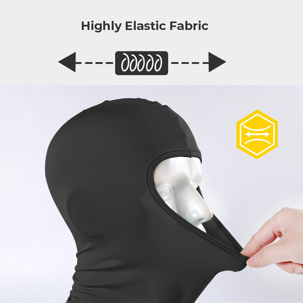 WTACTFUL 3-Pack Men's Balaclava Face Mask - Breathable Ski Mask for Winter Sports, Soft Stretchable Fabric for Comfortable Fit | Ideal for Skiing, Snowboarding, Motorcycling & Outdoor Activities